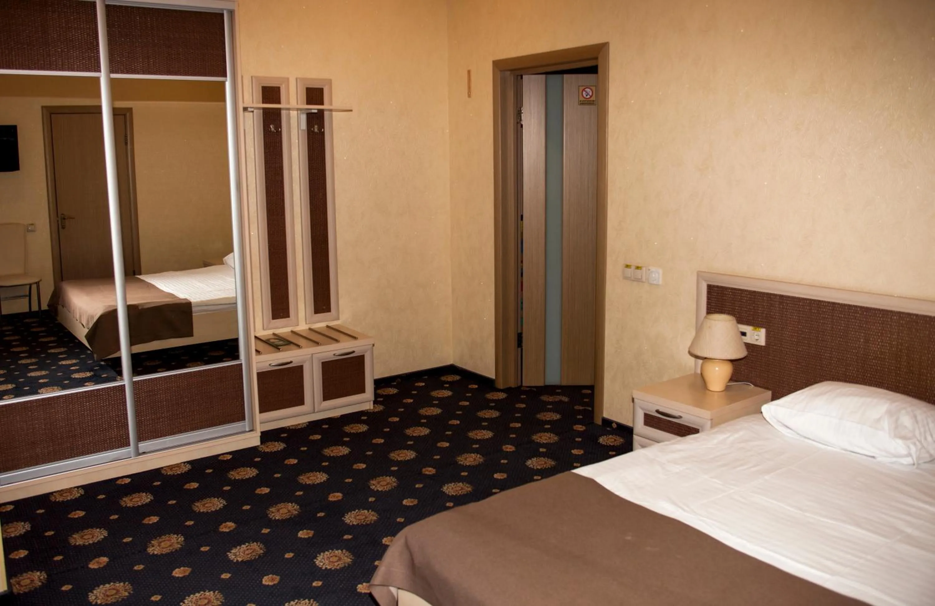 Bed in Gonchar Hotel