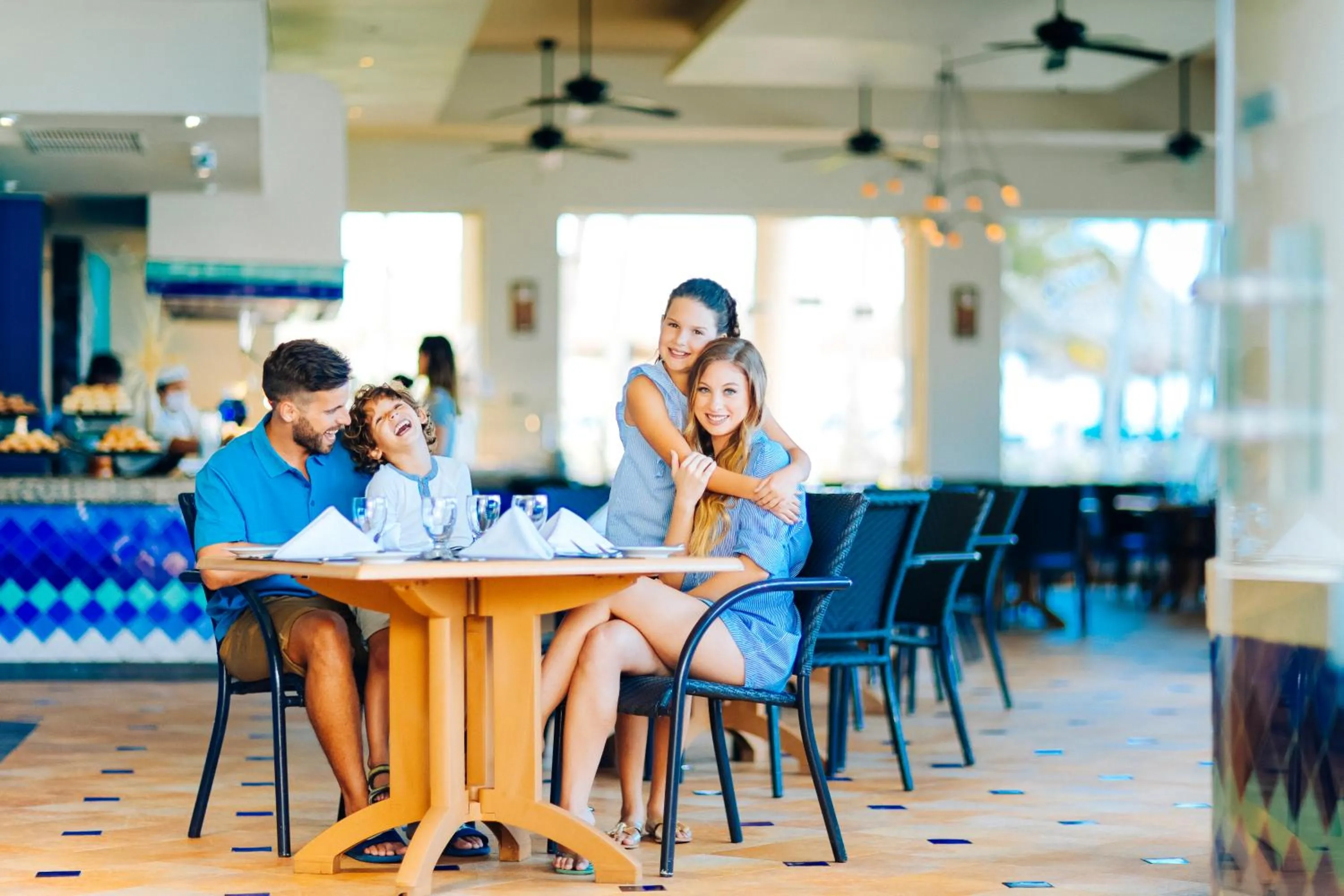 Family in Occidental Tucancún - All Inclusive