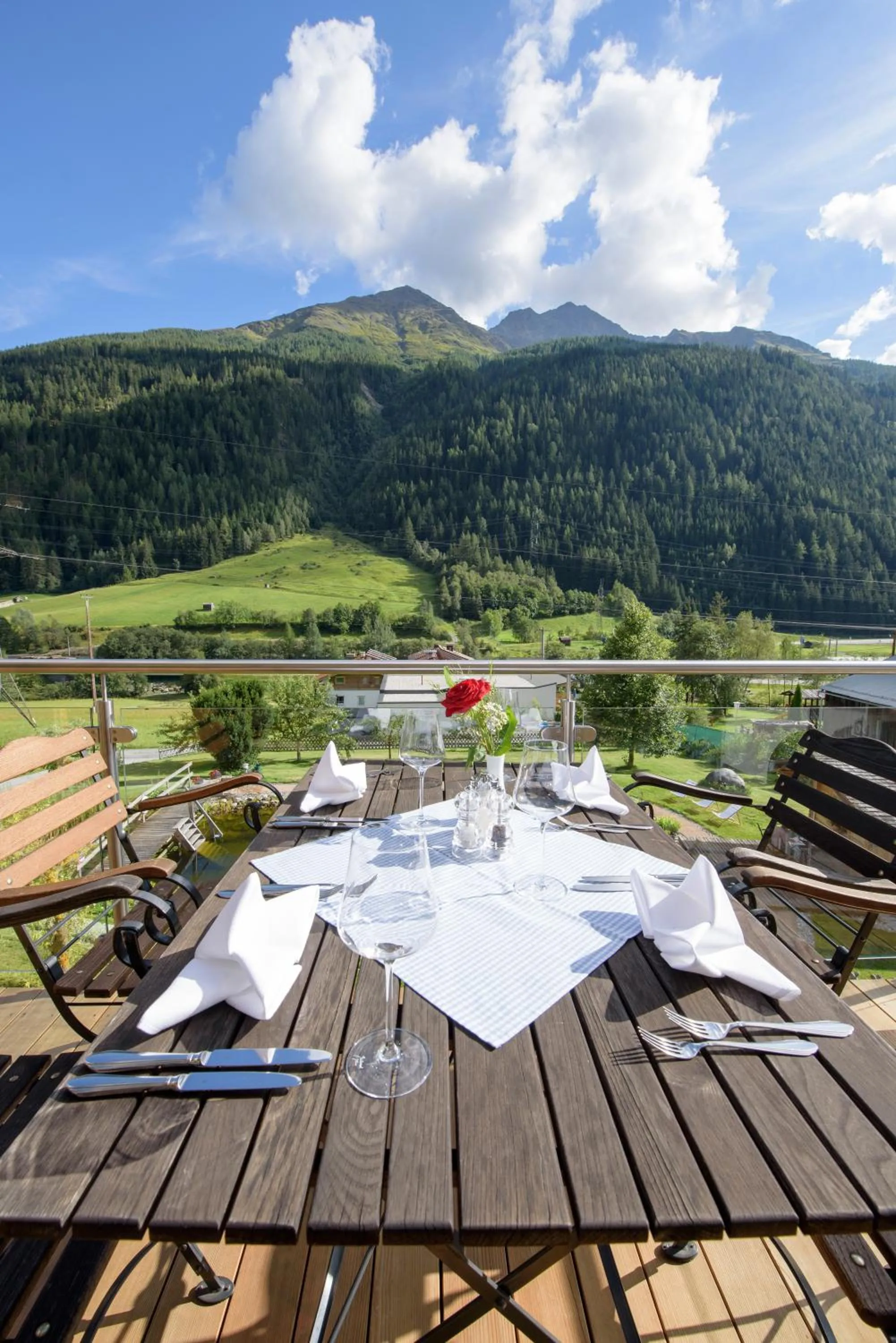 Balcony/Terrace in Hotel Traube