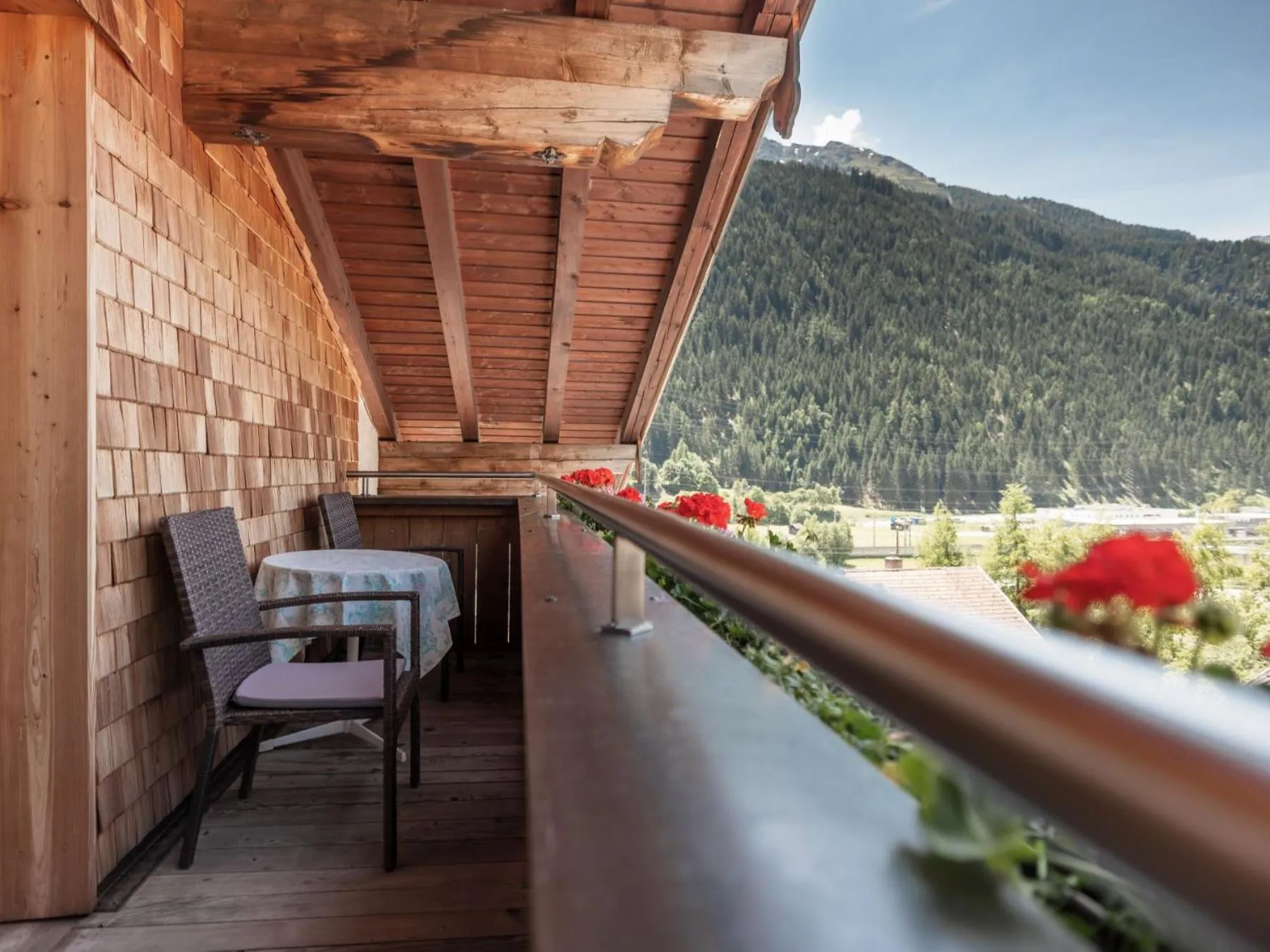 Balcony/Terrace in Hotel Traube