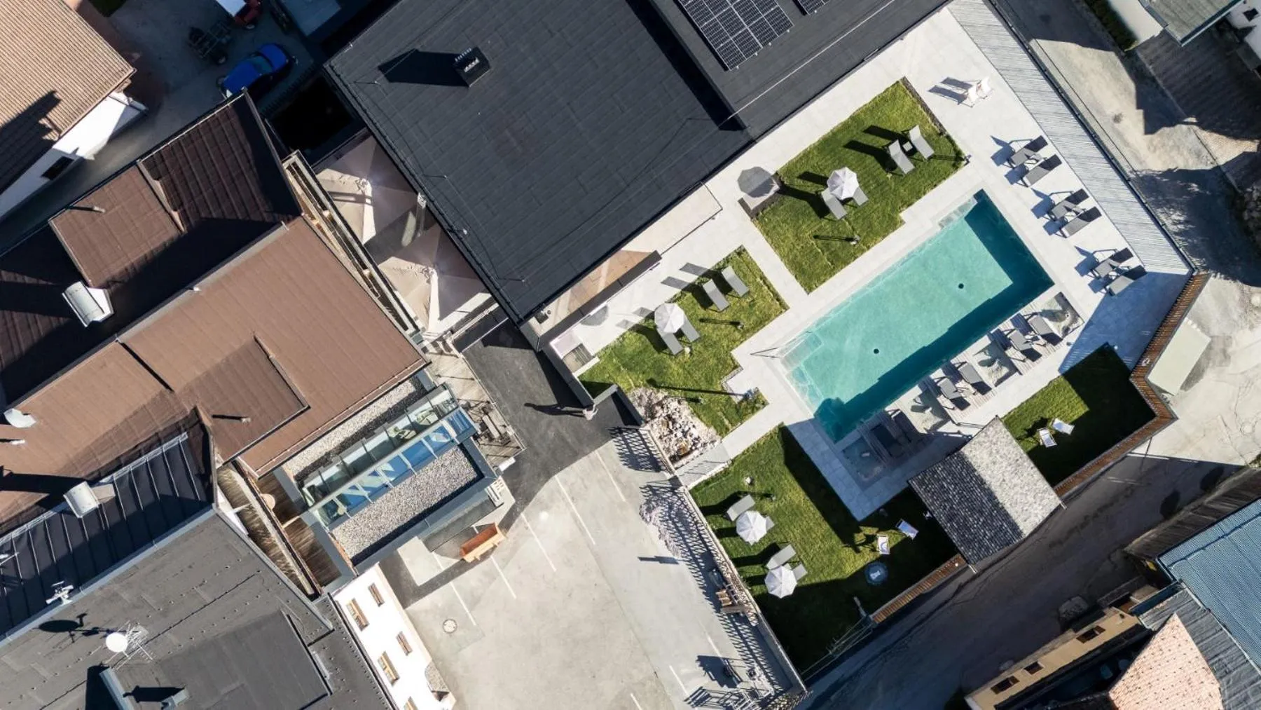 Property building in Hotel Traube