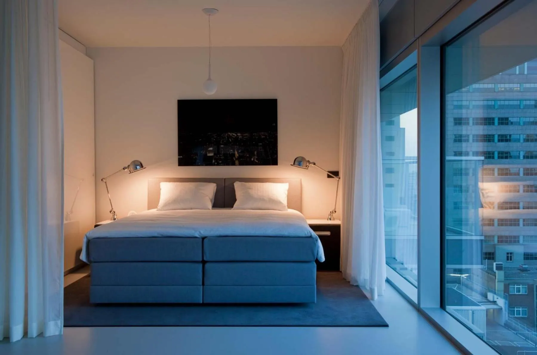 Bedroom, Bed in Urban Residences Rotterdam