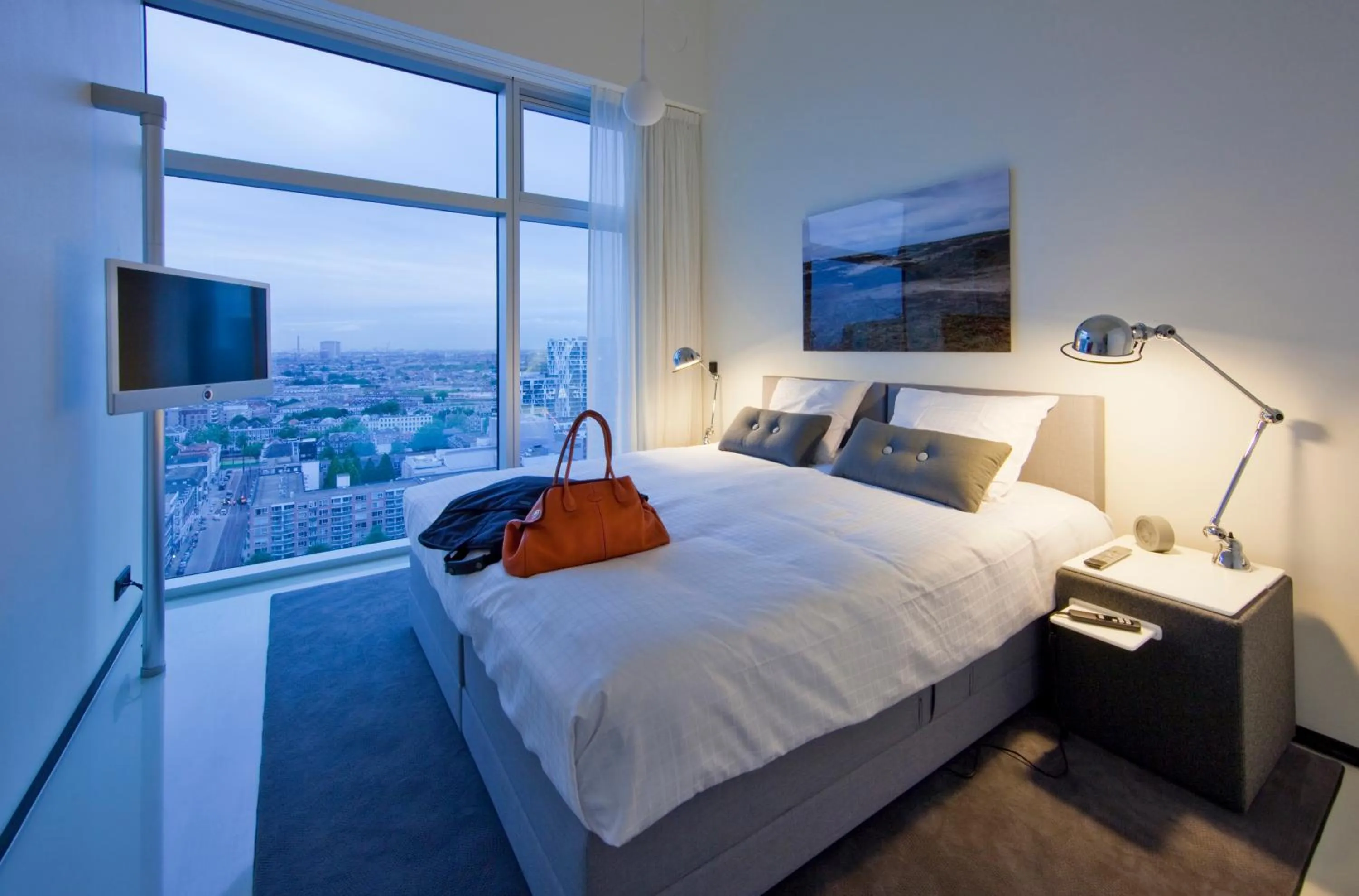 Bed in Urban Residences Rotterdam