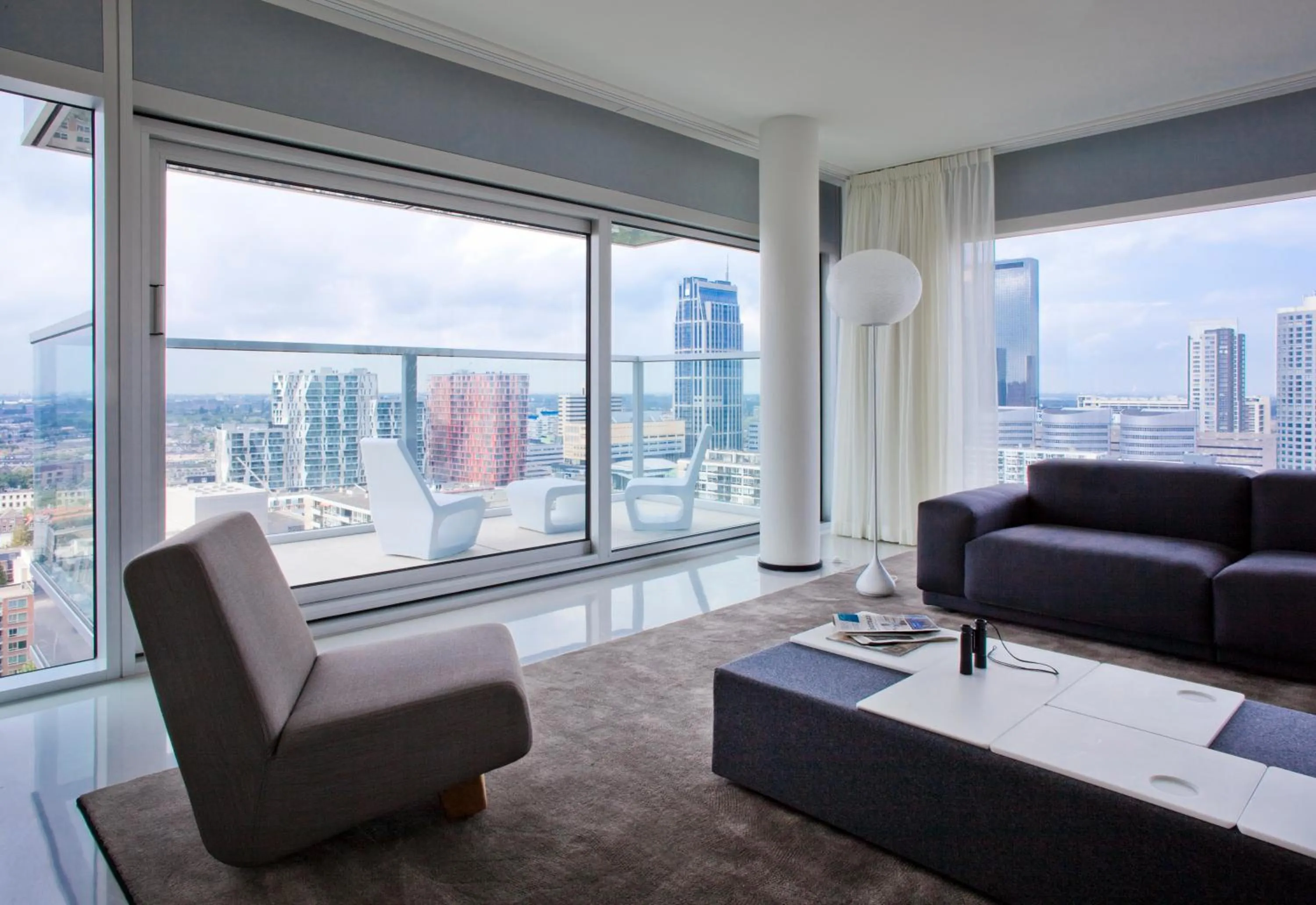 Living room in Urban Residences Rotterdam