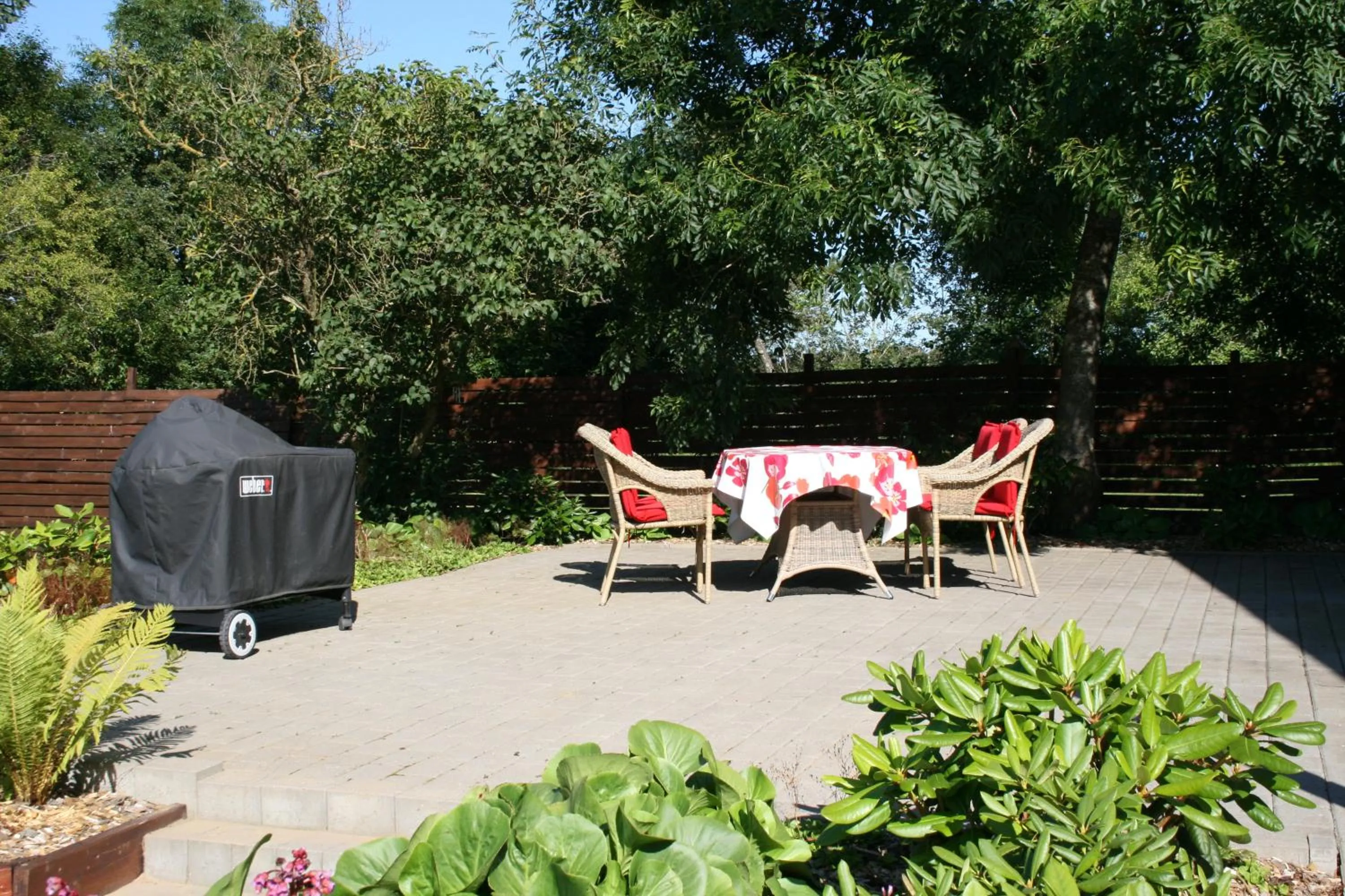 Balcony/Terrace in Sov Godt i Arnborg Bed & Breakfast