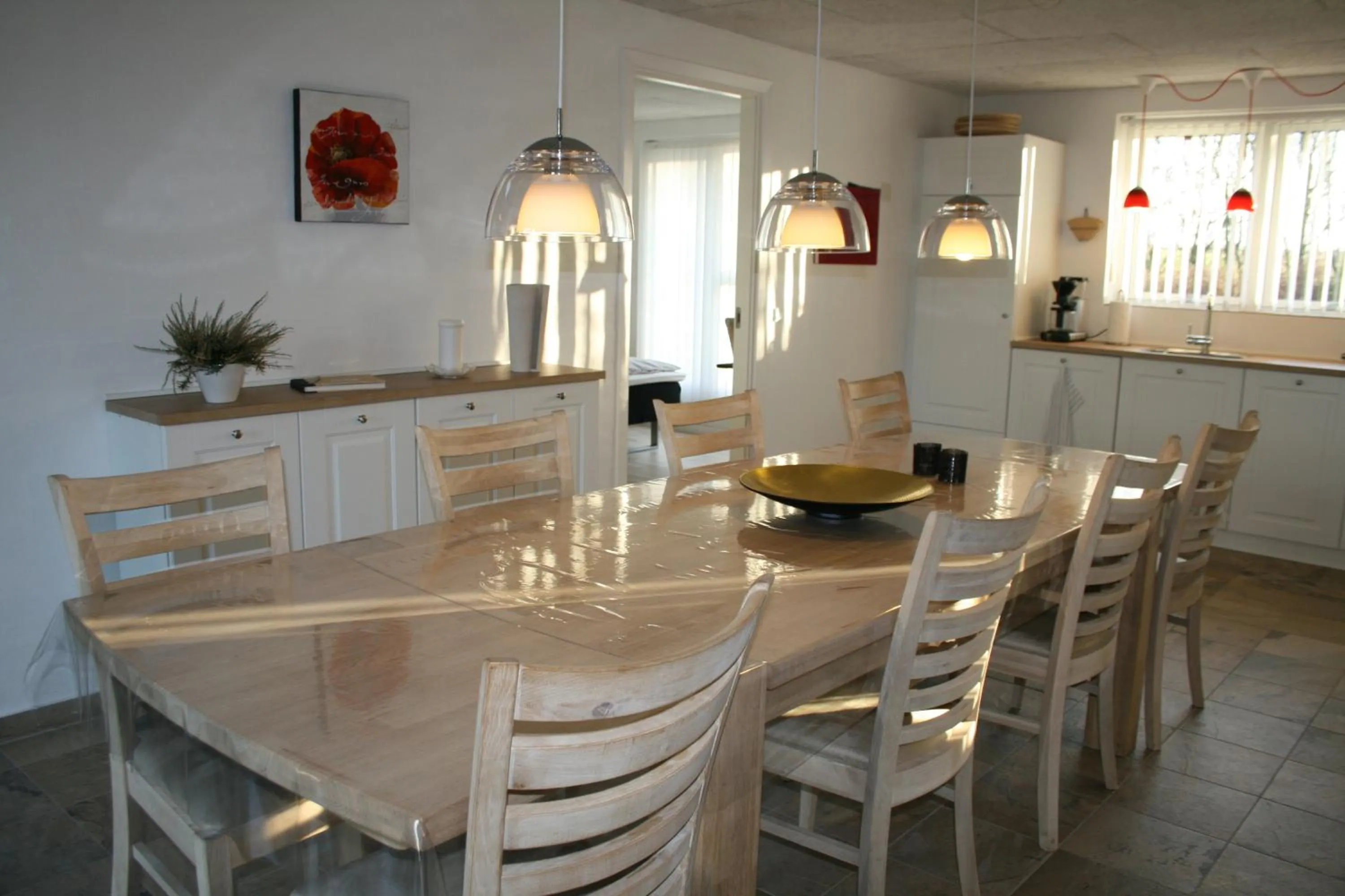 Kitchen or kitchenette in Sov Godt i Arnborg Bed & Breakfast
