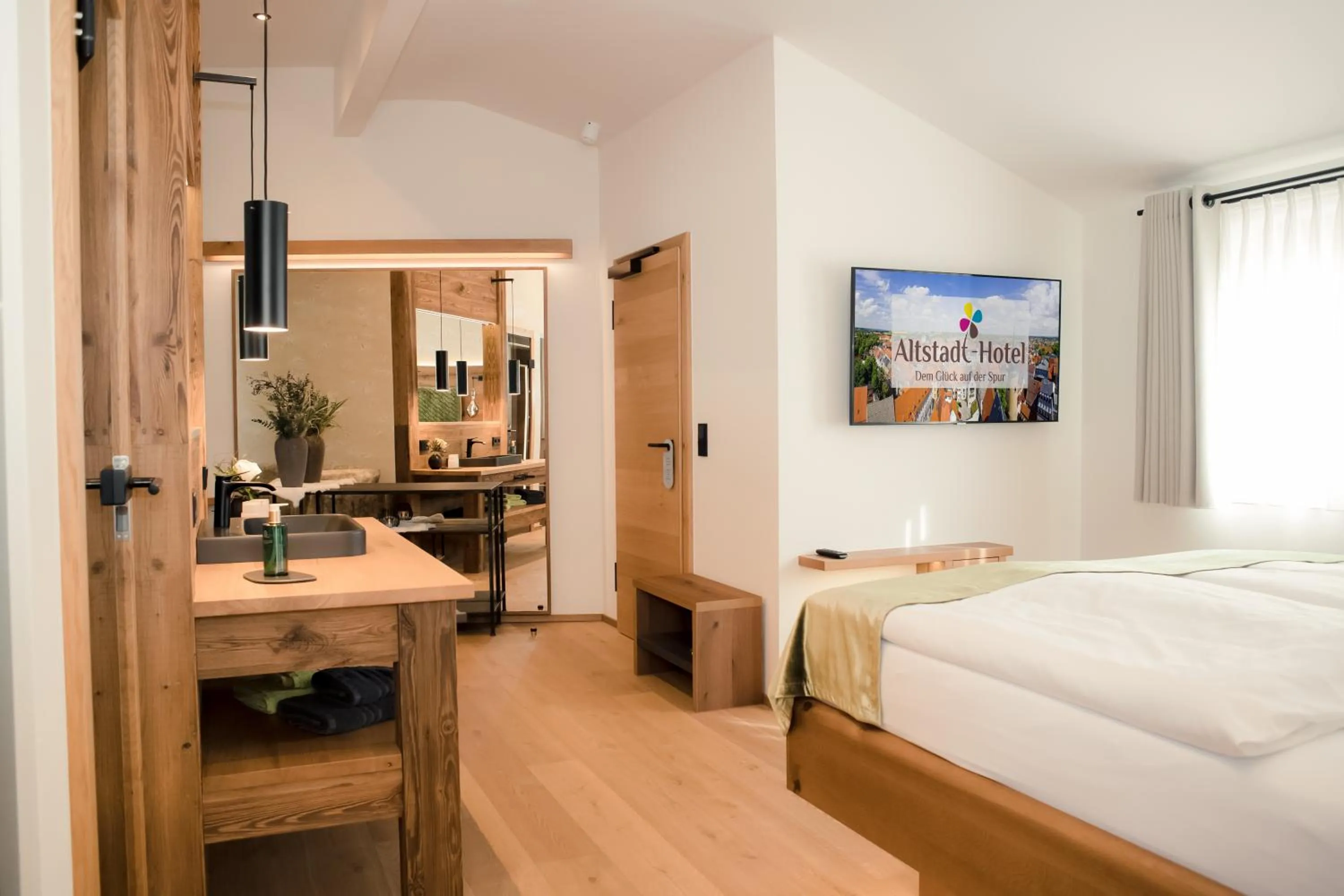 Bed in Altstadt-Hotel