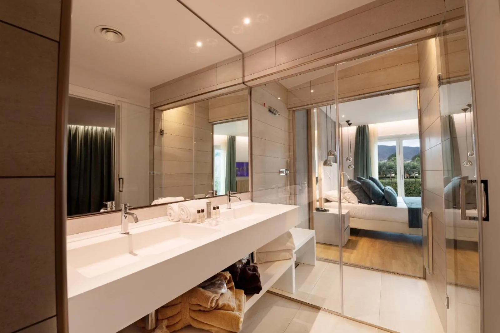 Bathroom, Bed in San Severino Park Hotel & SPA, BW Signature Collection