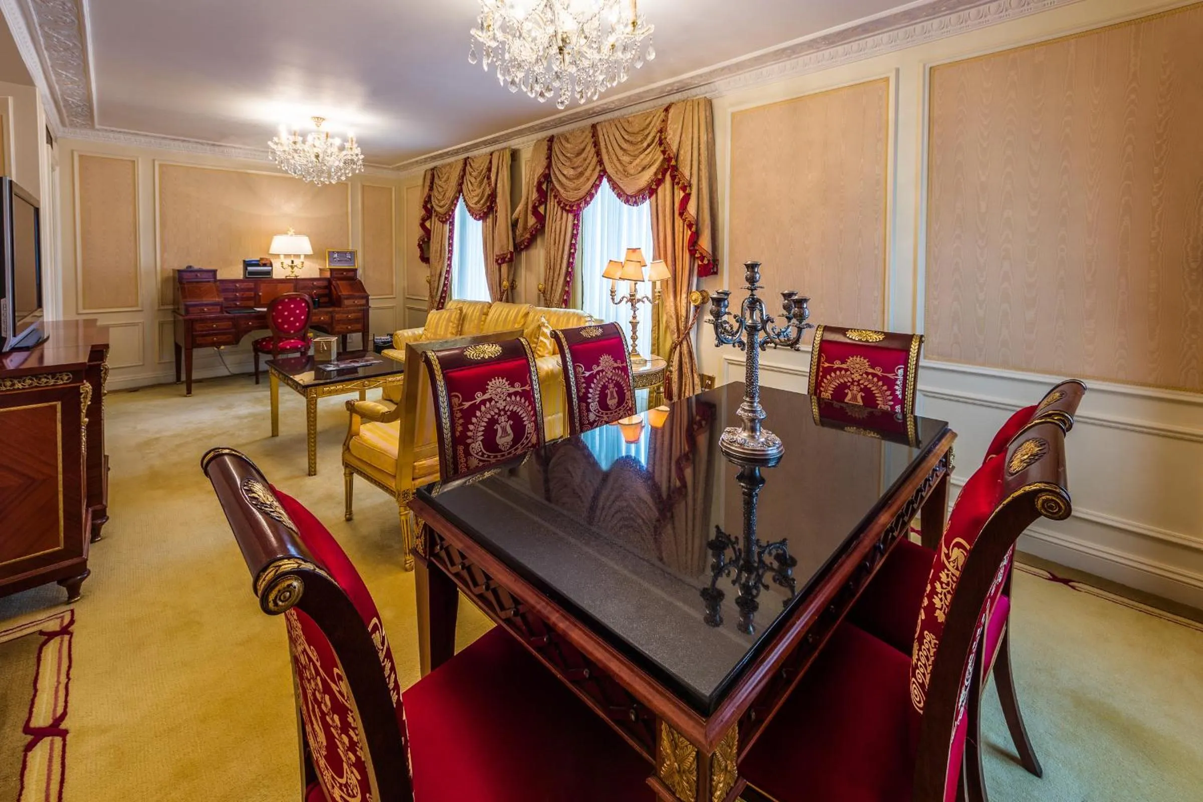 Dining area in Bentley London