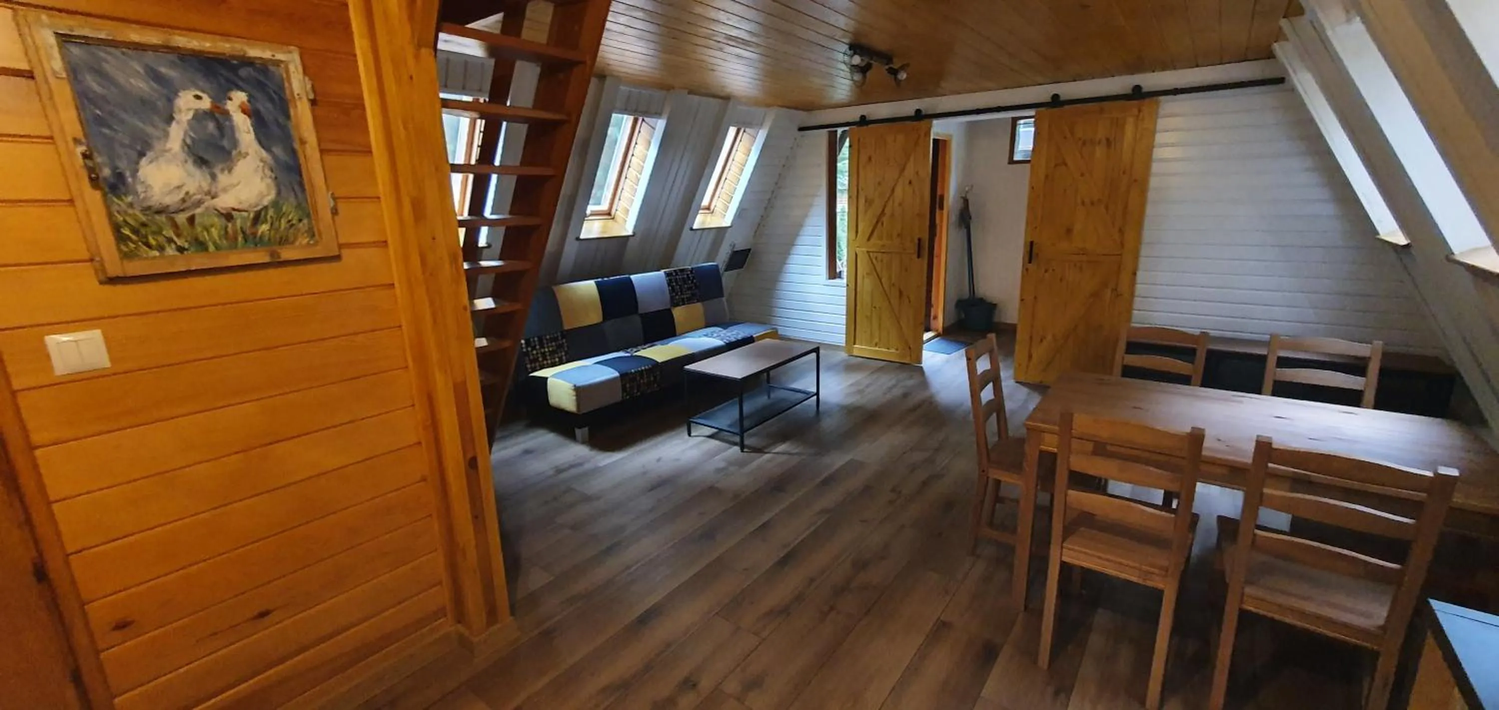 Bed in Domki Brenna Leśnica