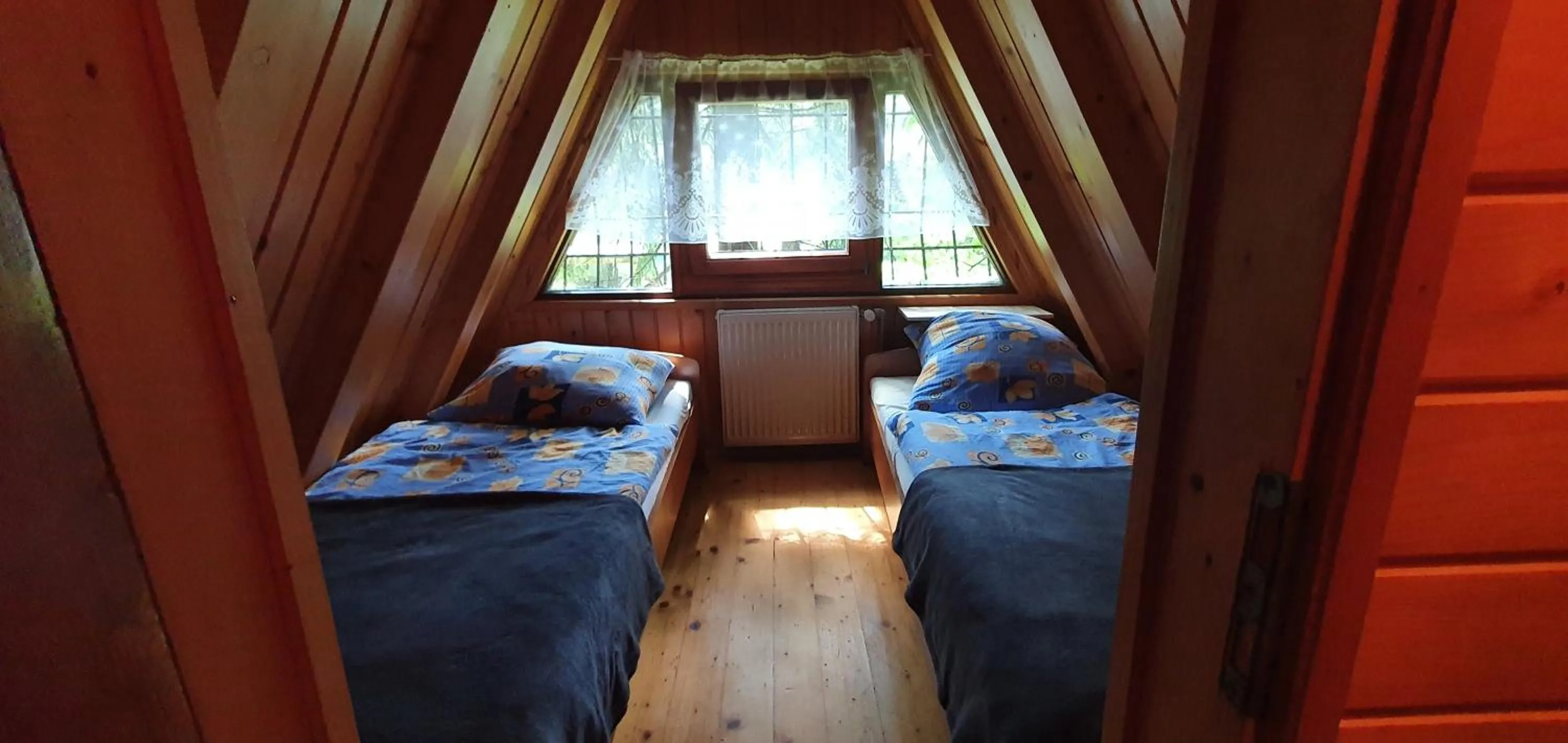 Bed in Domki Brenna Leśnica