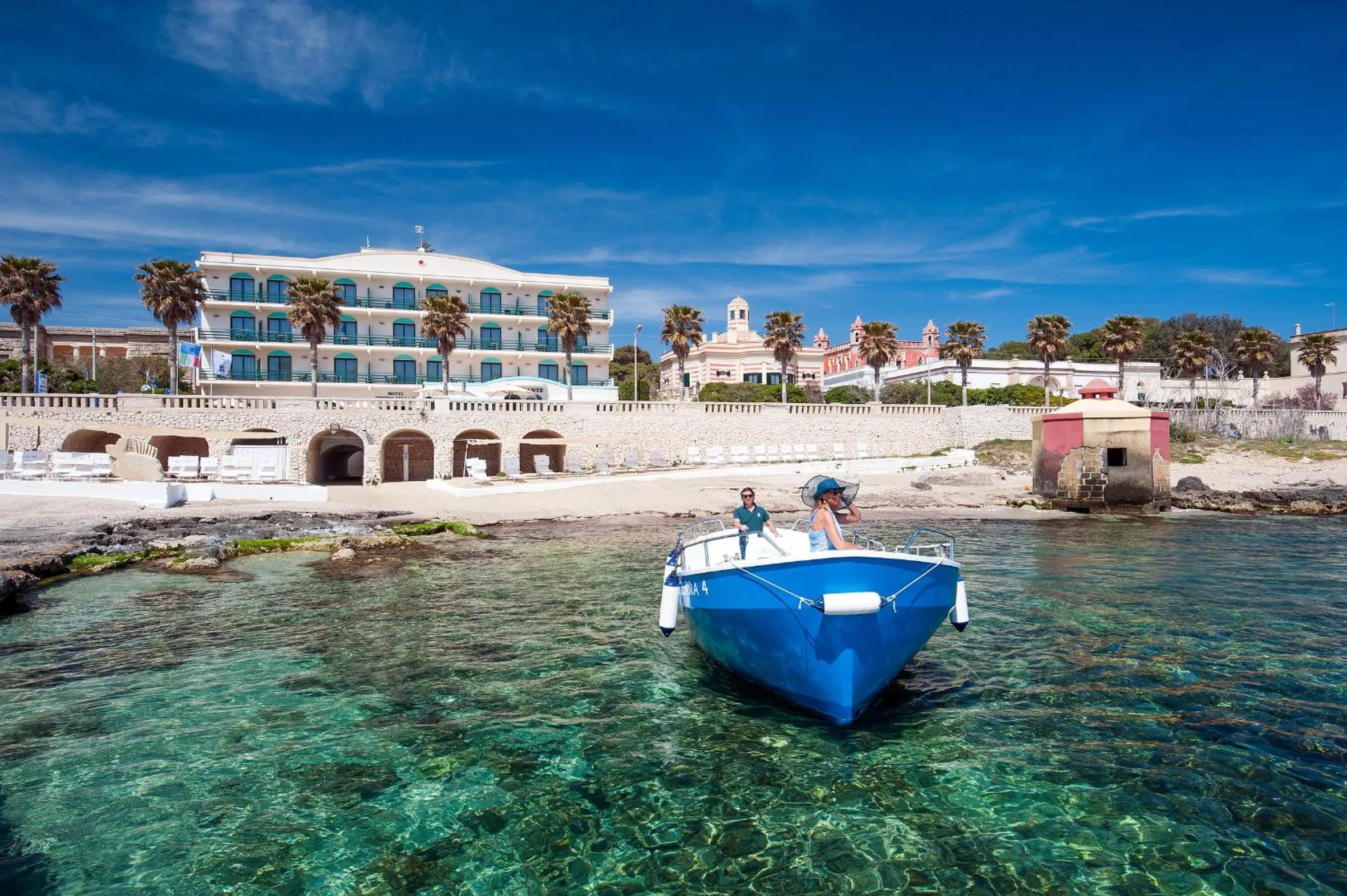 Beach in Villa La Meridiana - Caroli Hotels
