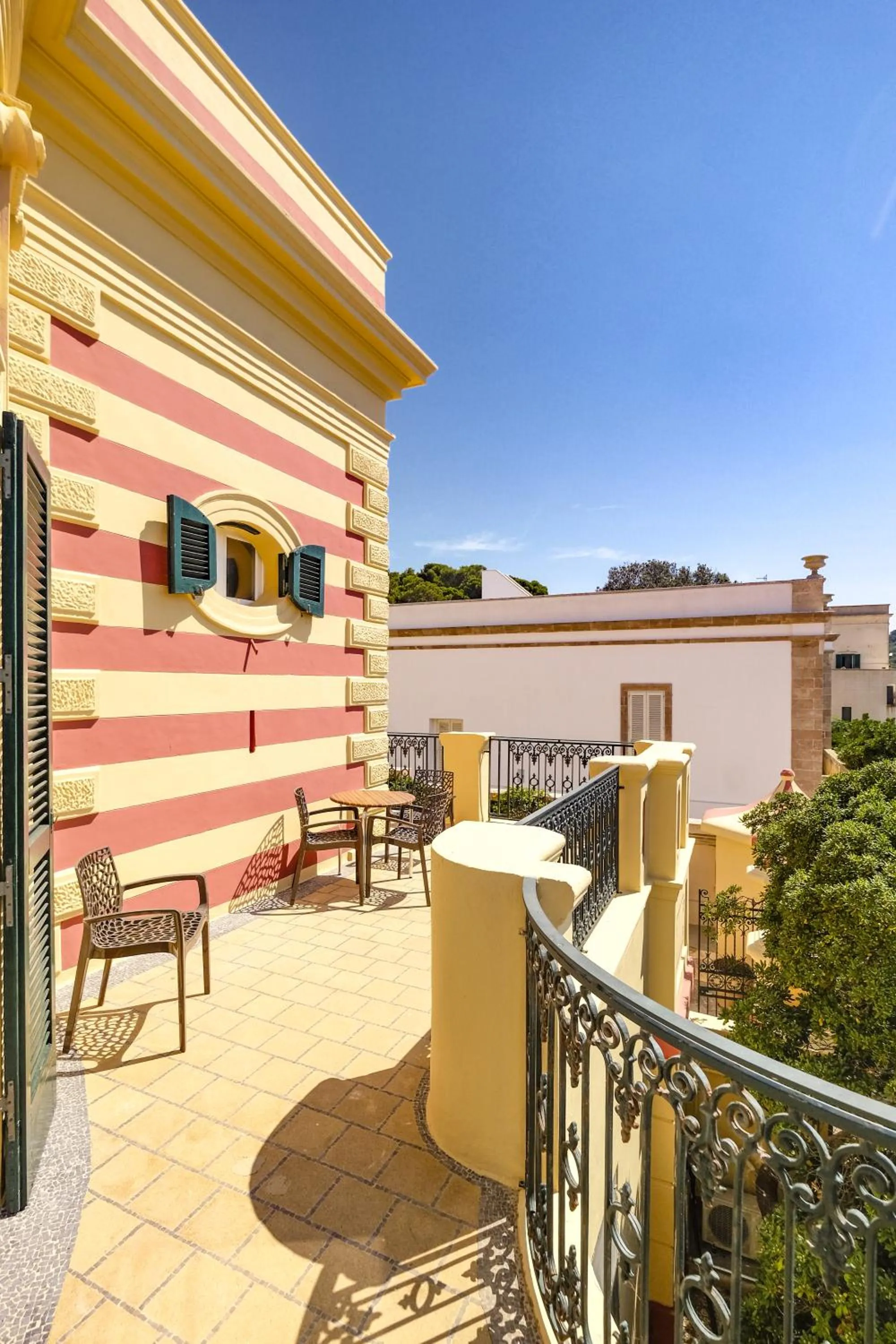 Balcony/Terrace in Villa La Meridiana - Caroli Hotels