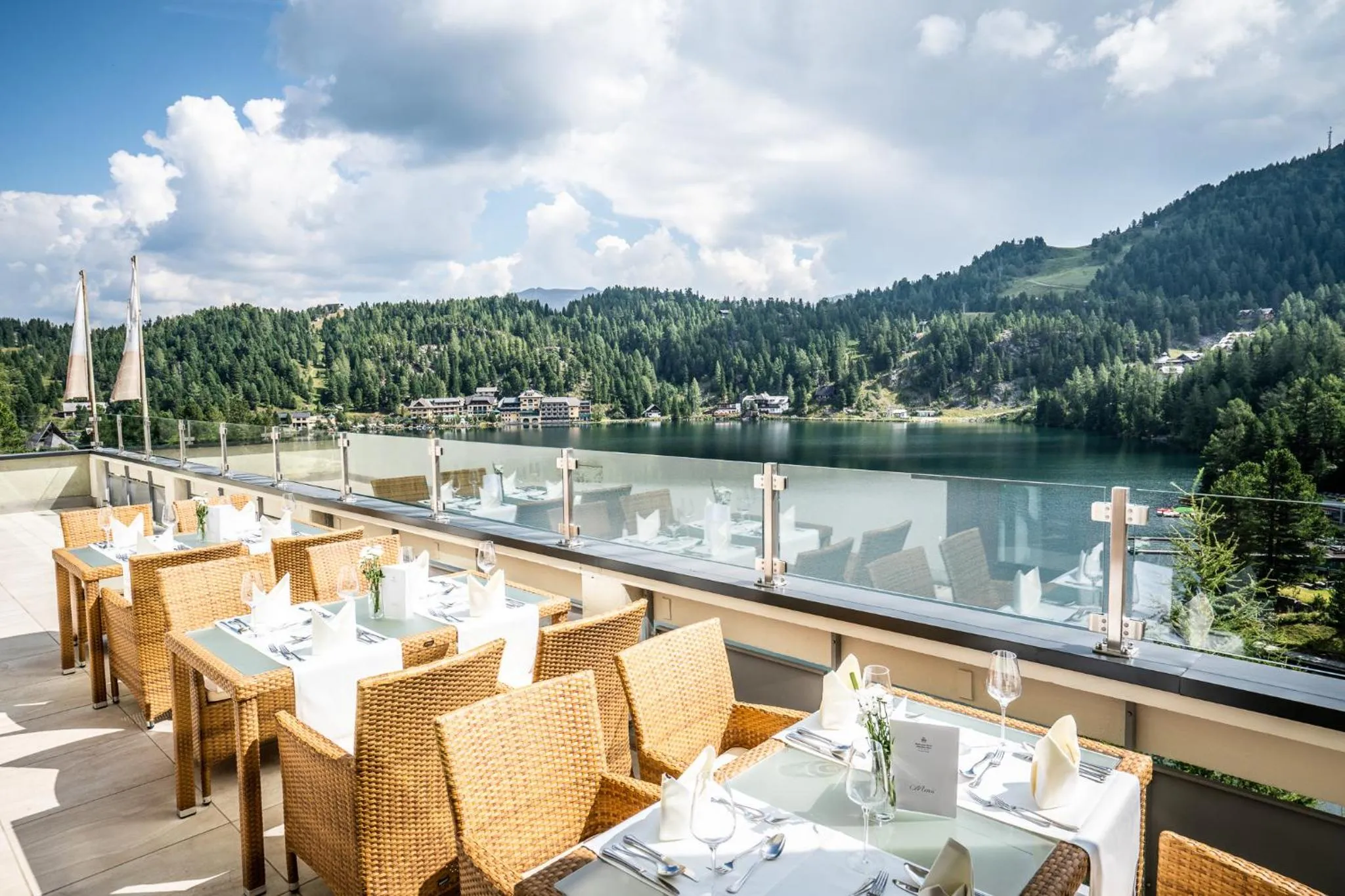 Restaurant/places to eat in Panorama Hotel Turracher Höhe