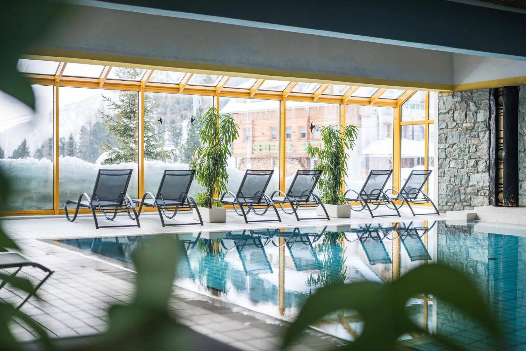 Swimming pool in Panorama Hotel Turracher Höhe