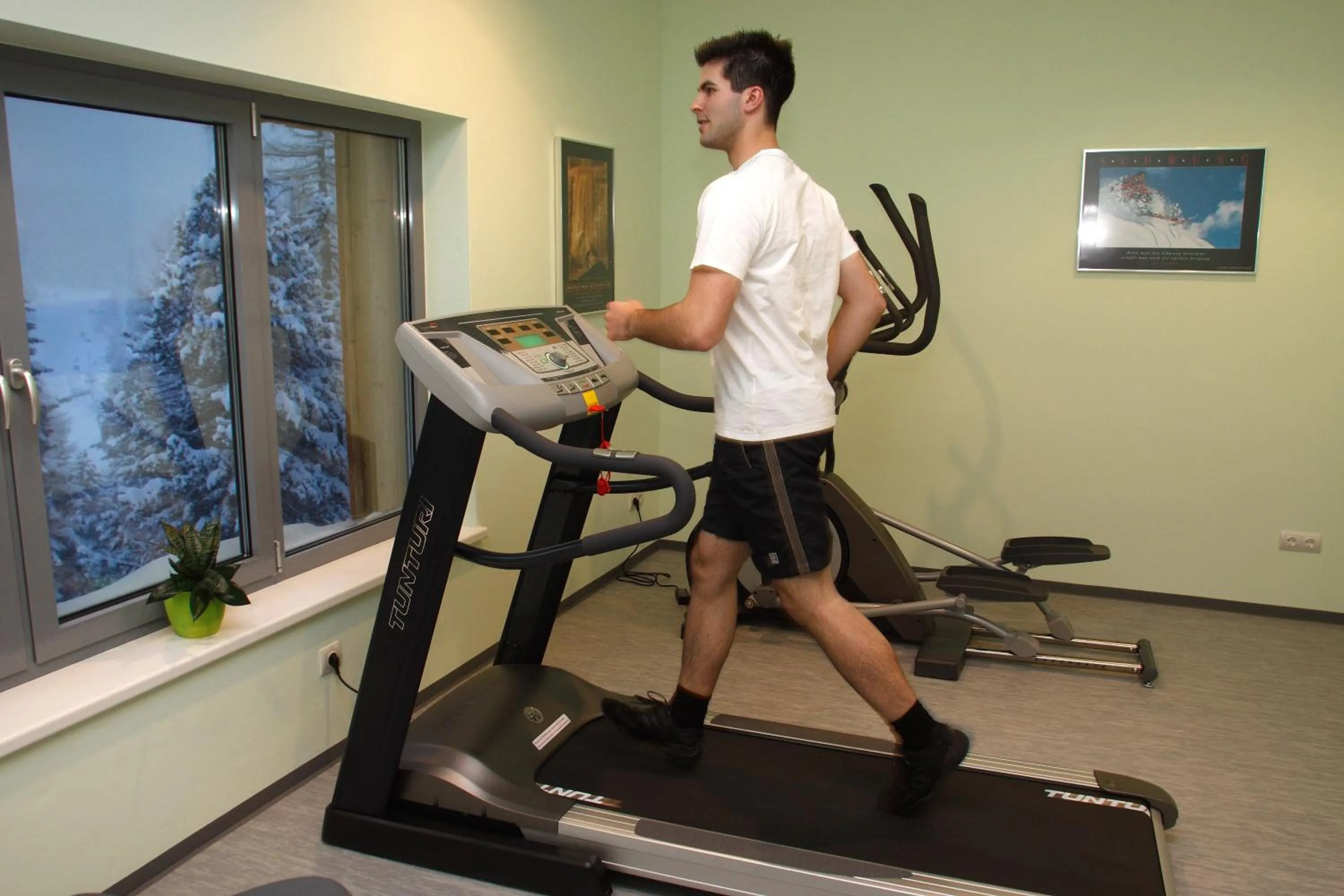 Fitness centre/facilities in Panorama Hotel Turracher Höhe