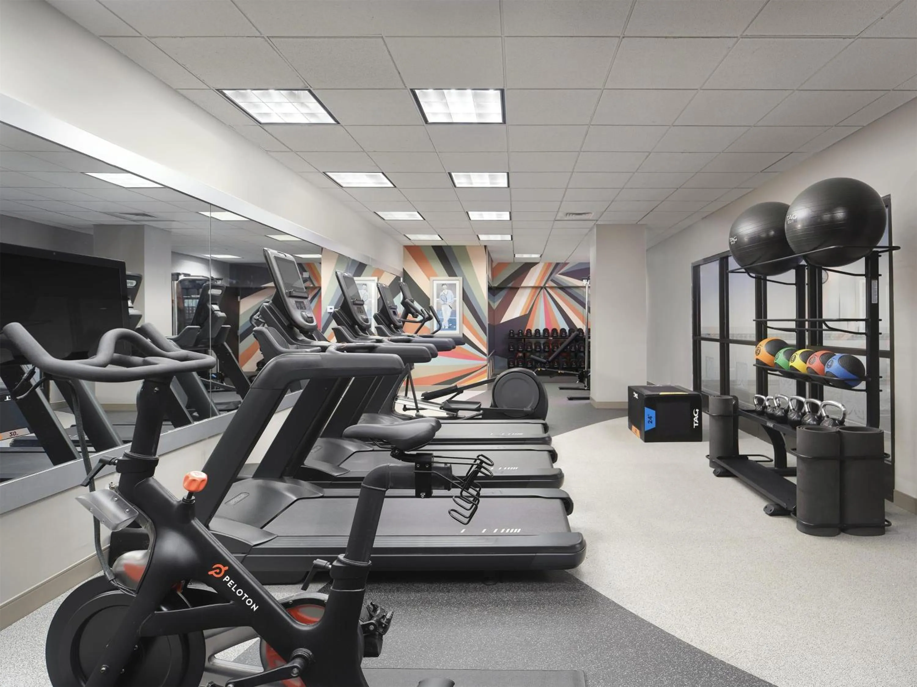 Fitness centre/facilities in Hilton Garden Inn Albany Medical Center