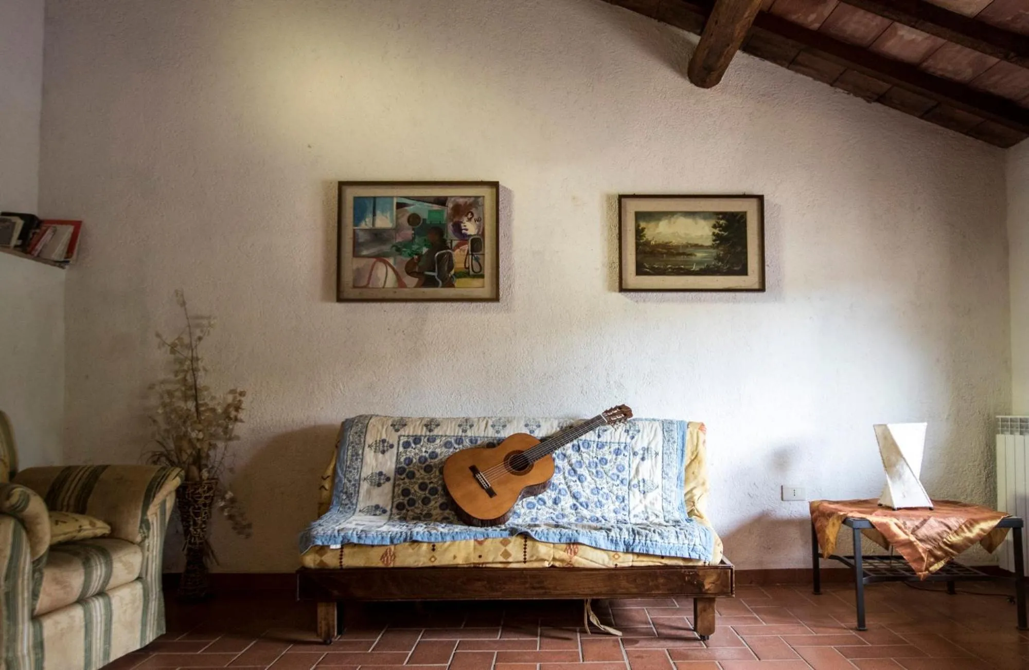 Rustic Tuscan style apartment