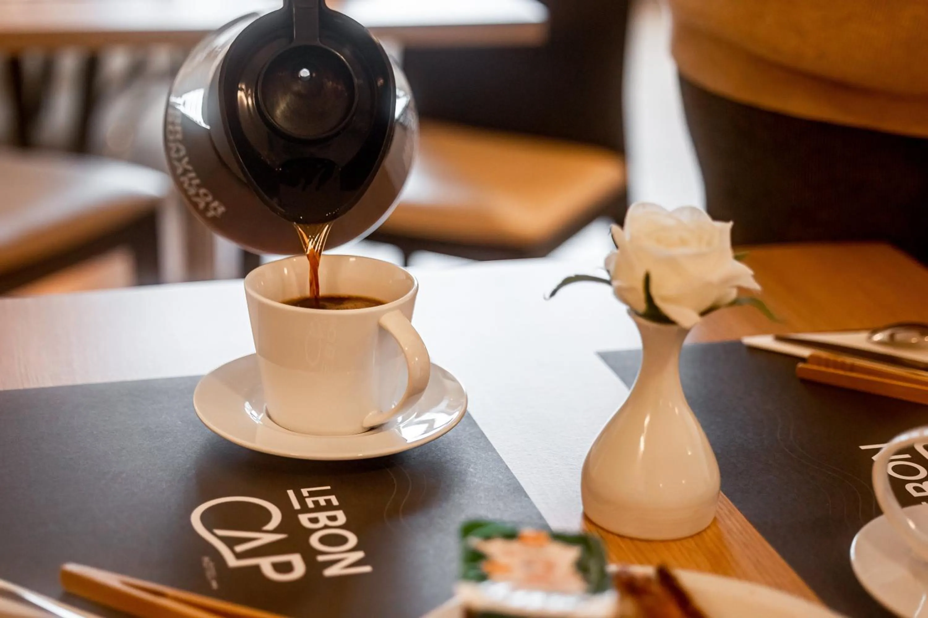 Breakfast in Le Bon Cap