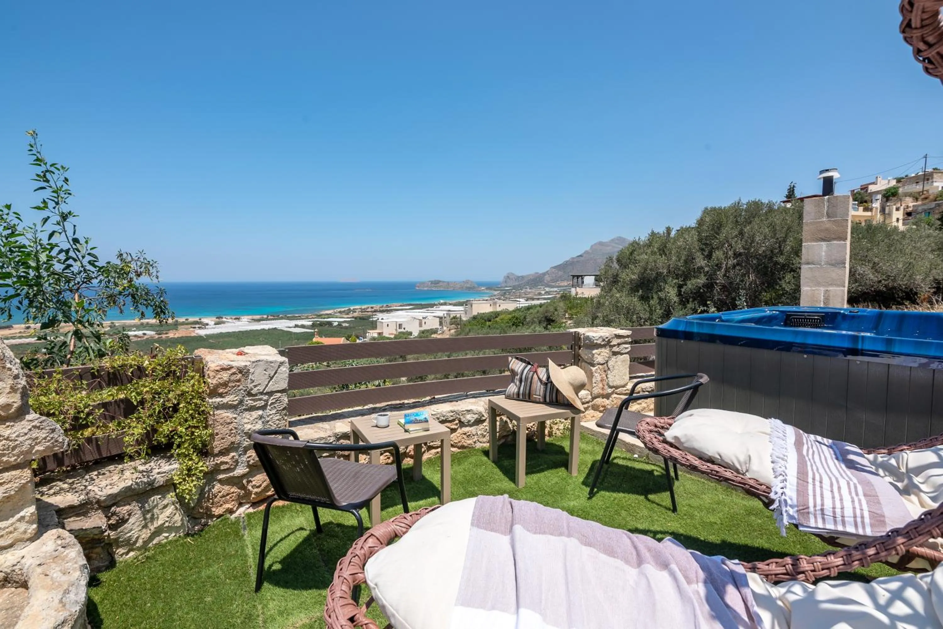 Patio in The Stonemade Houses