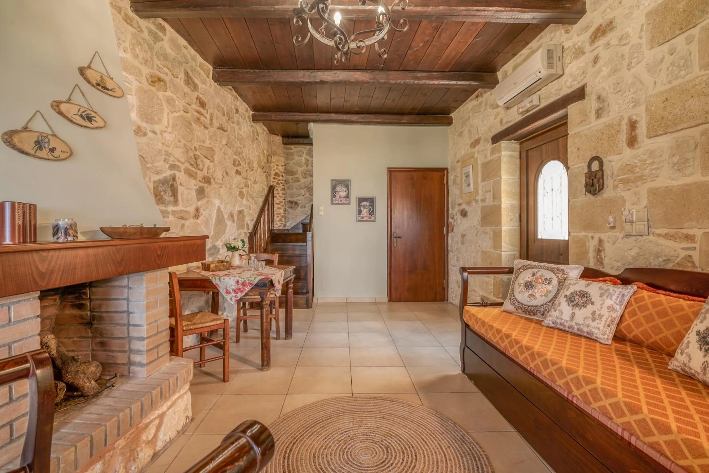 Living room in The Stonemade Houses