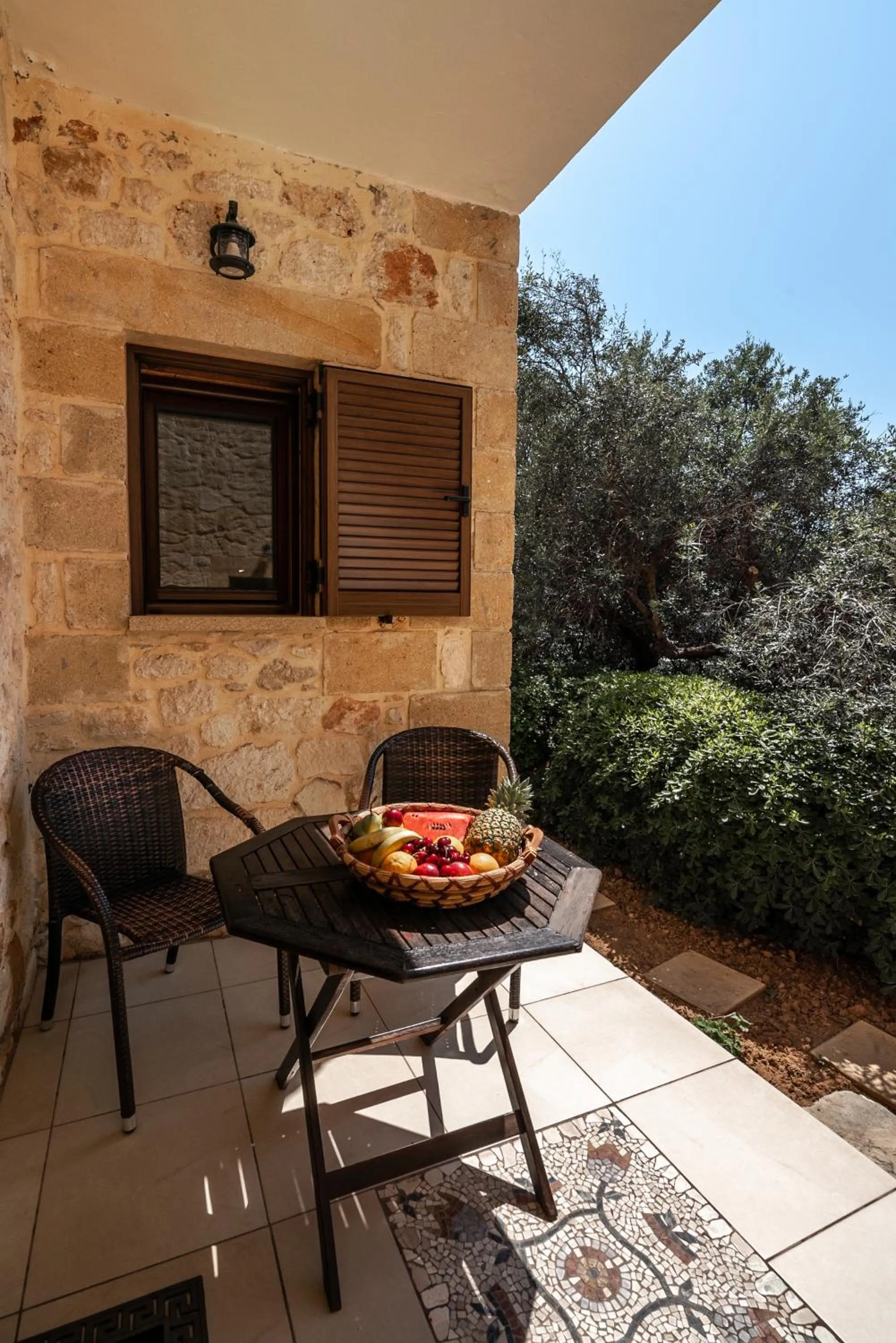 Patio in The Stonemade Houses