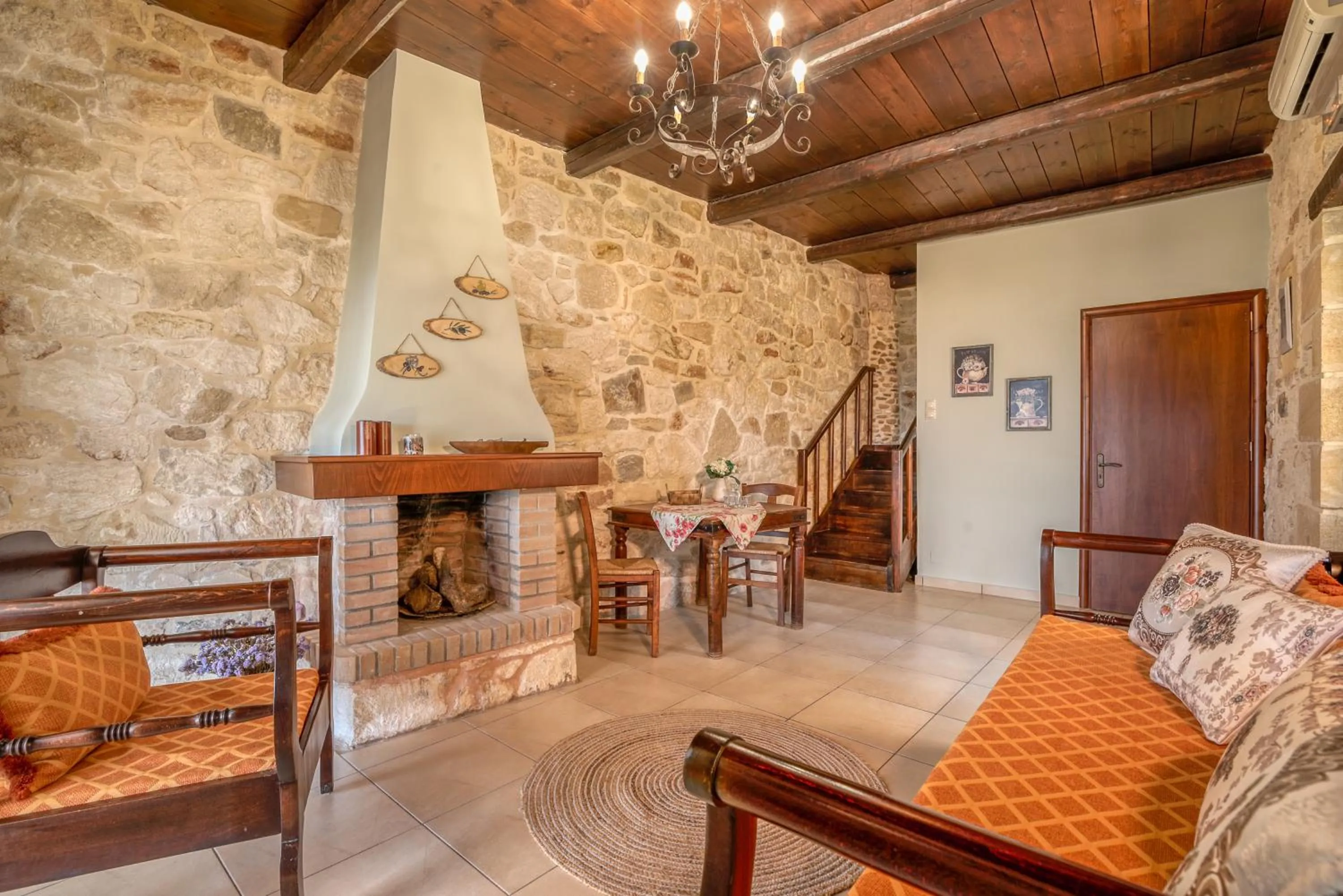 Living room in The Stonemade Houses