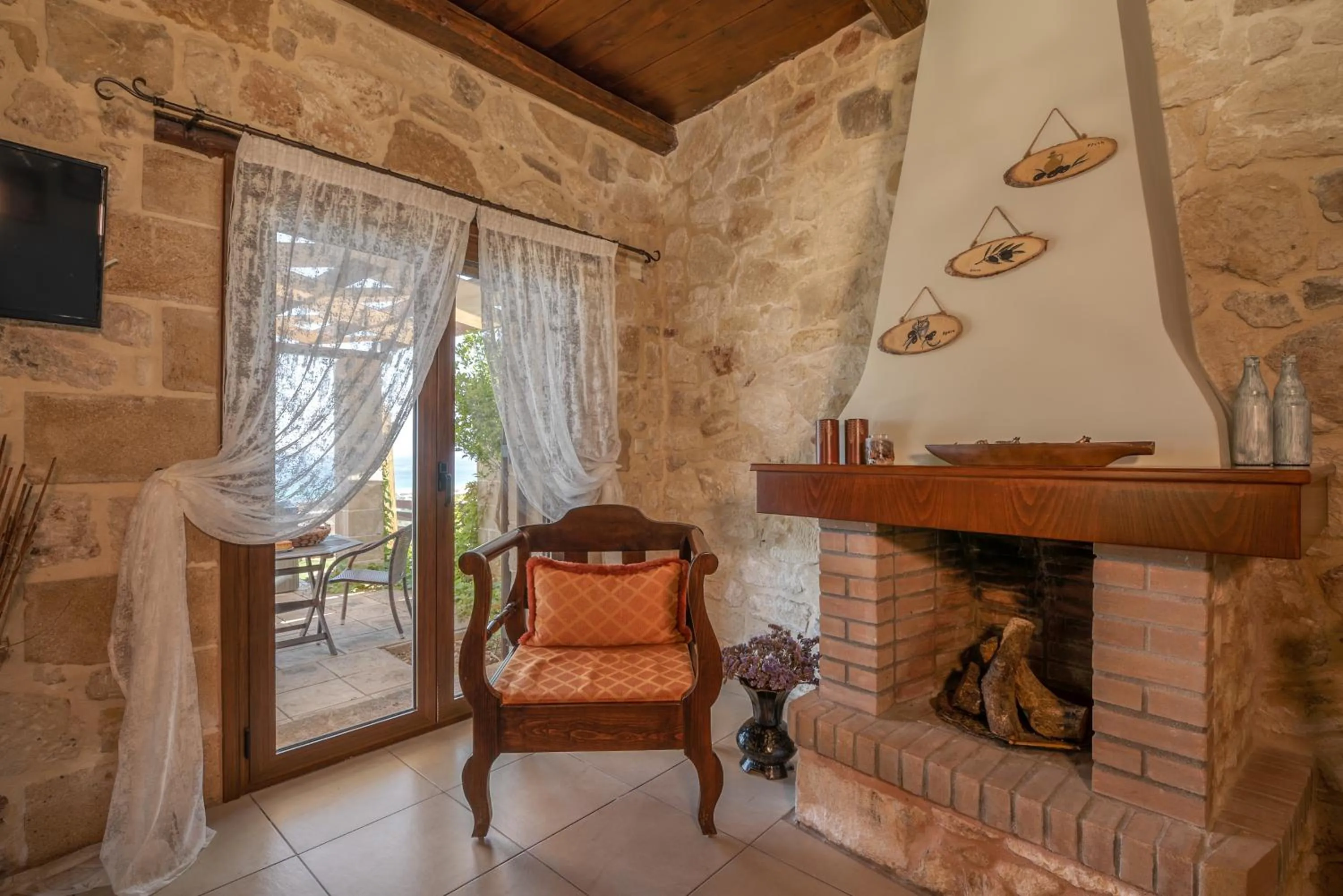 Living room in The Stonemade Houses