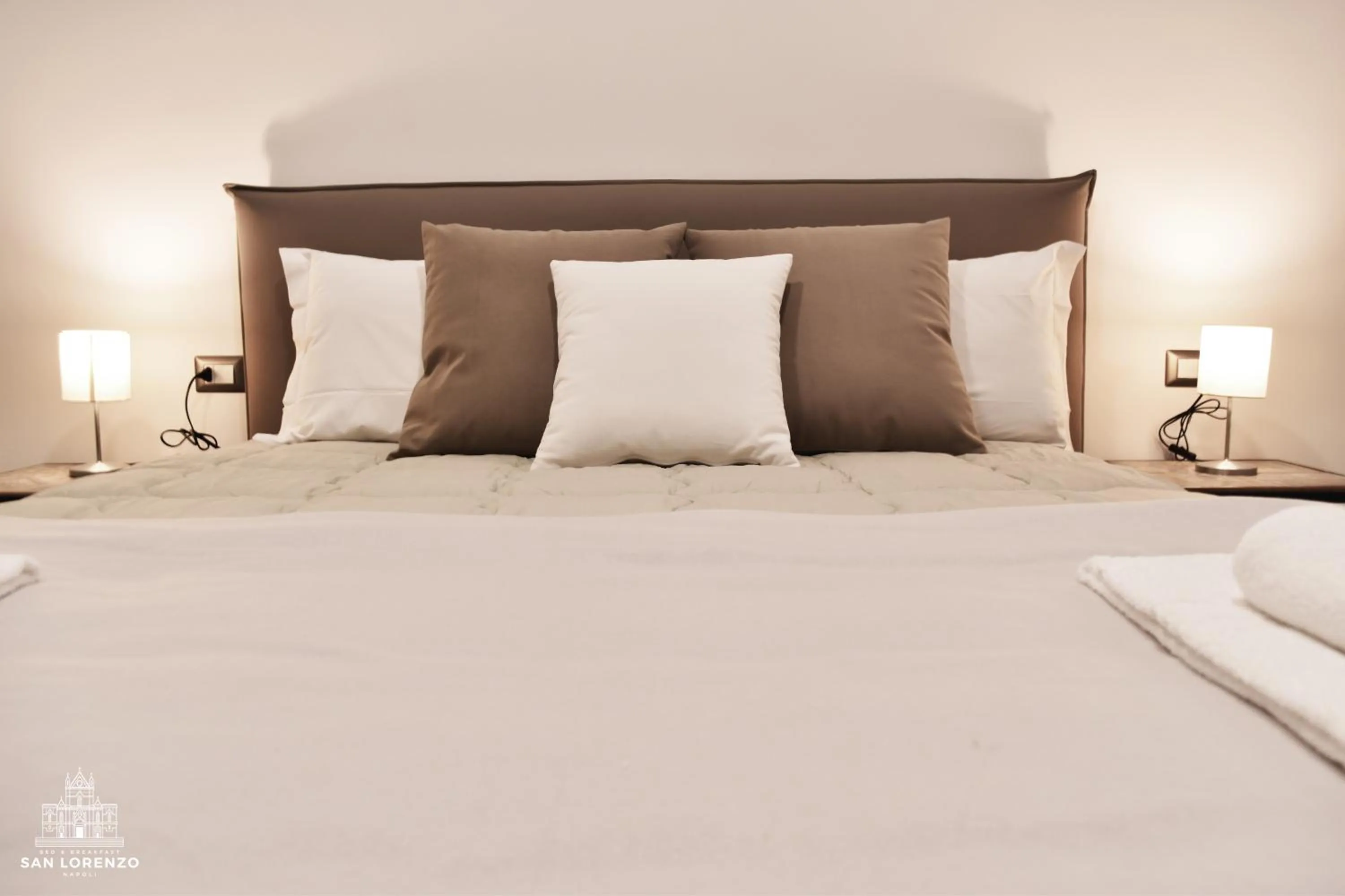 Bed in San Lorenzo's home