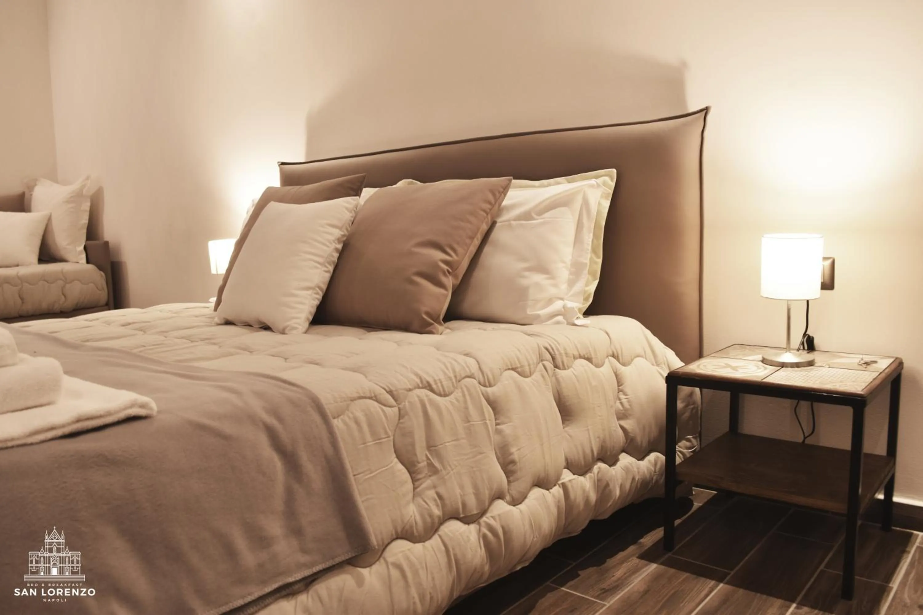 Bed in San Lorenzo's home