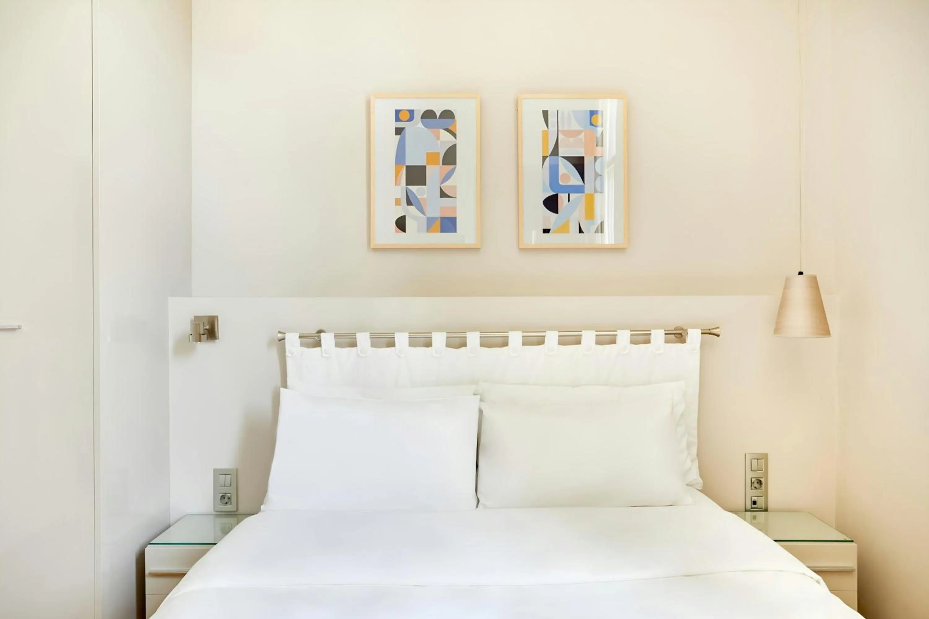 Bedroom, Bed in Hotel Vasanta