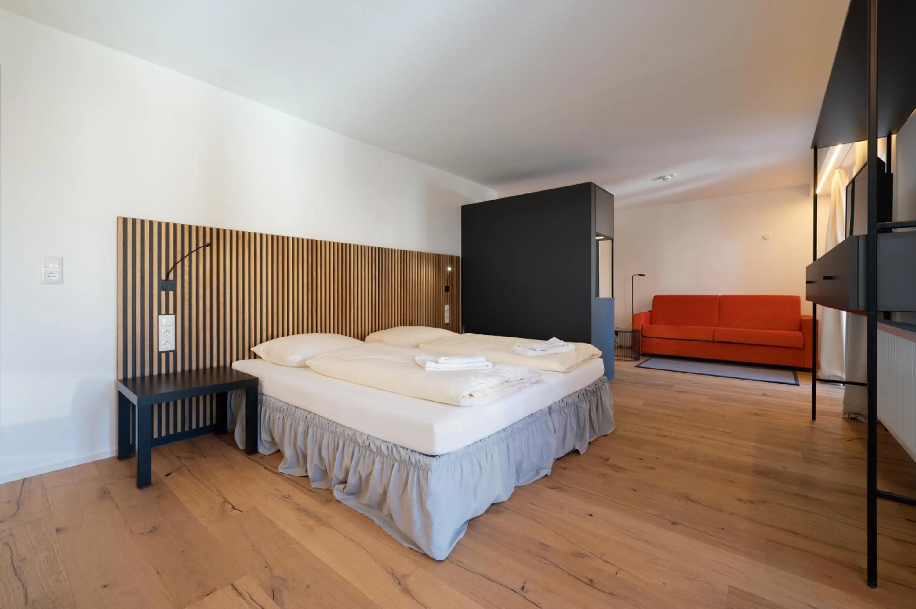 Spa and wellness centre/facilities, Bed in Appartements zur Sonne