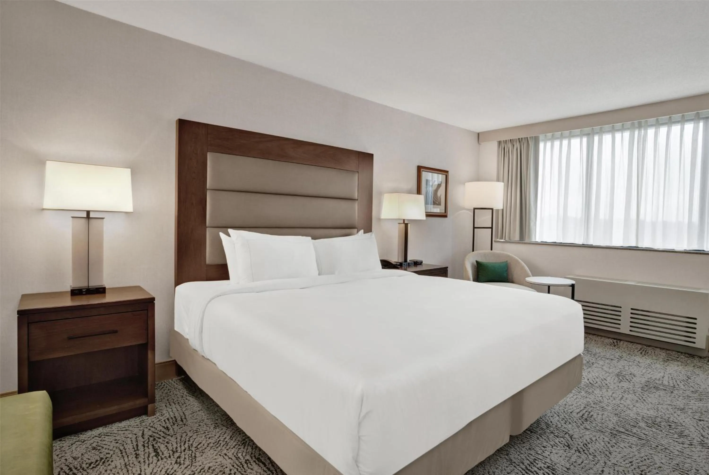 Bed in Hilton Arlington National Landing