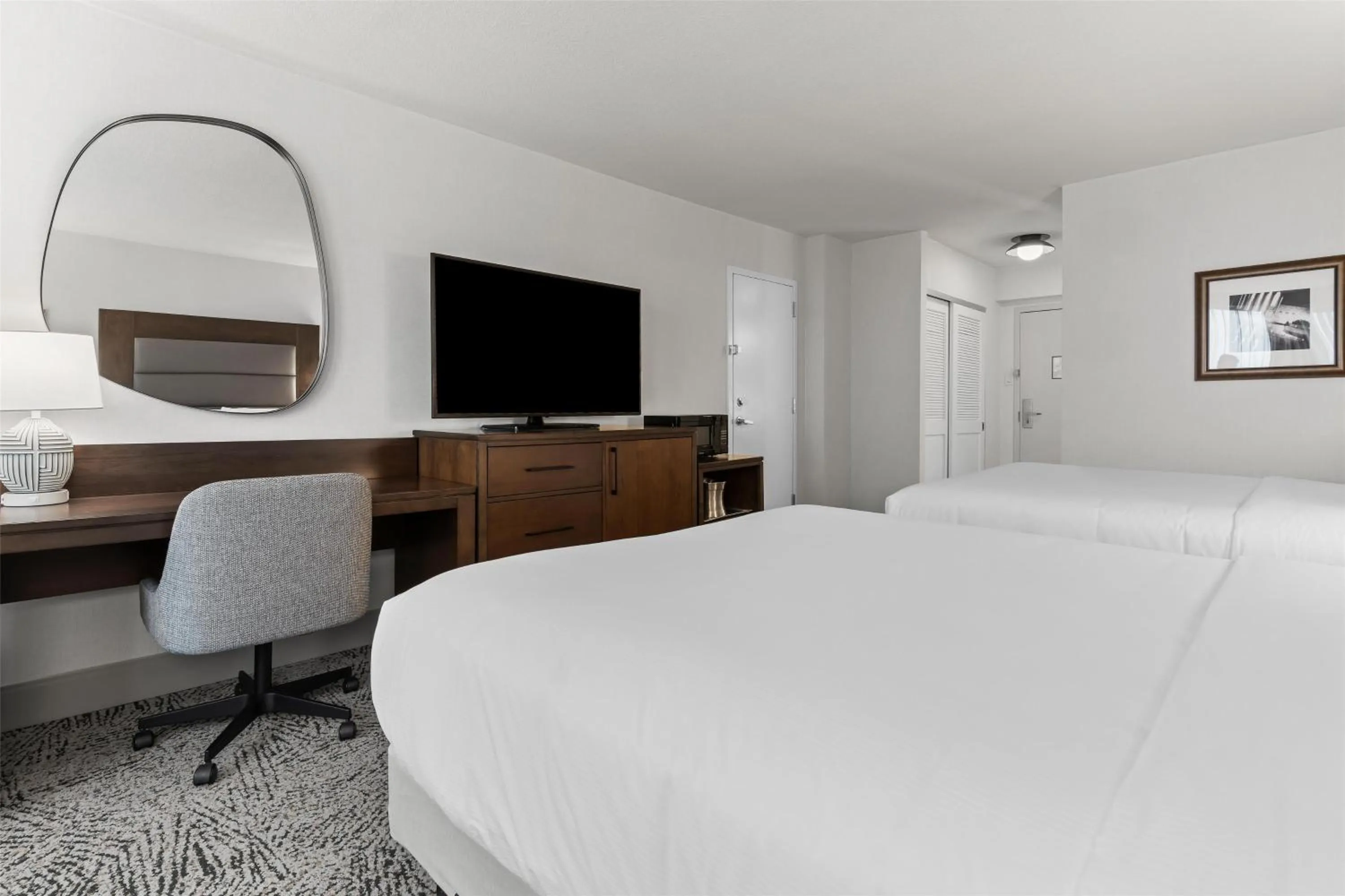 Bedroom, Bed in Hilton Arlington National Landing