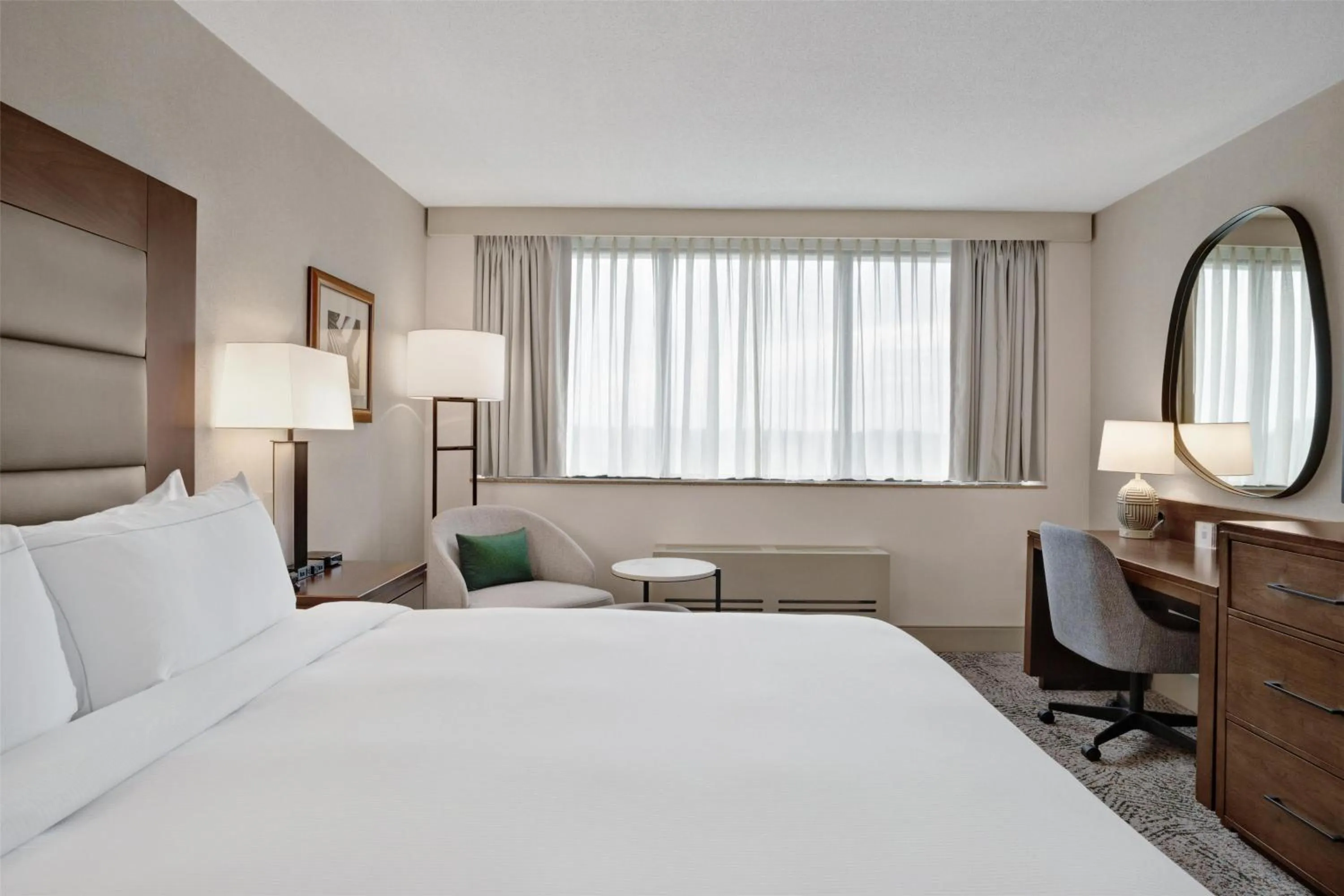 Bed in Hilton Arlington National Landing