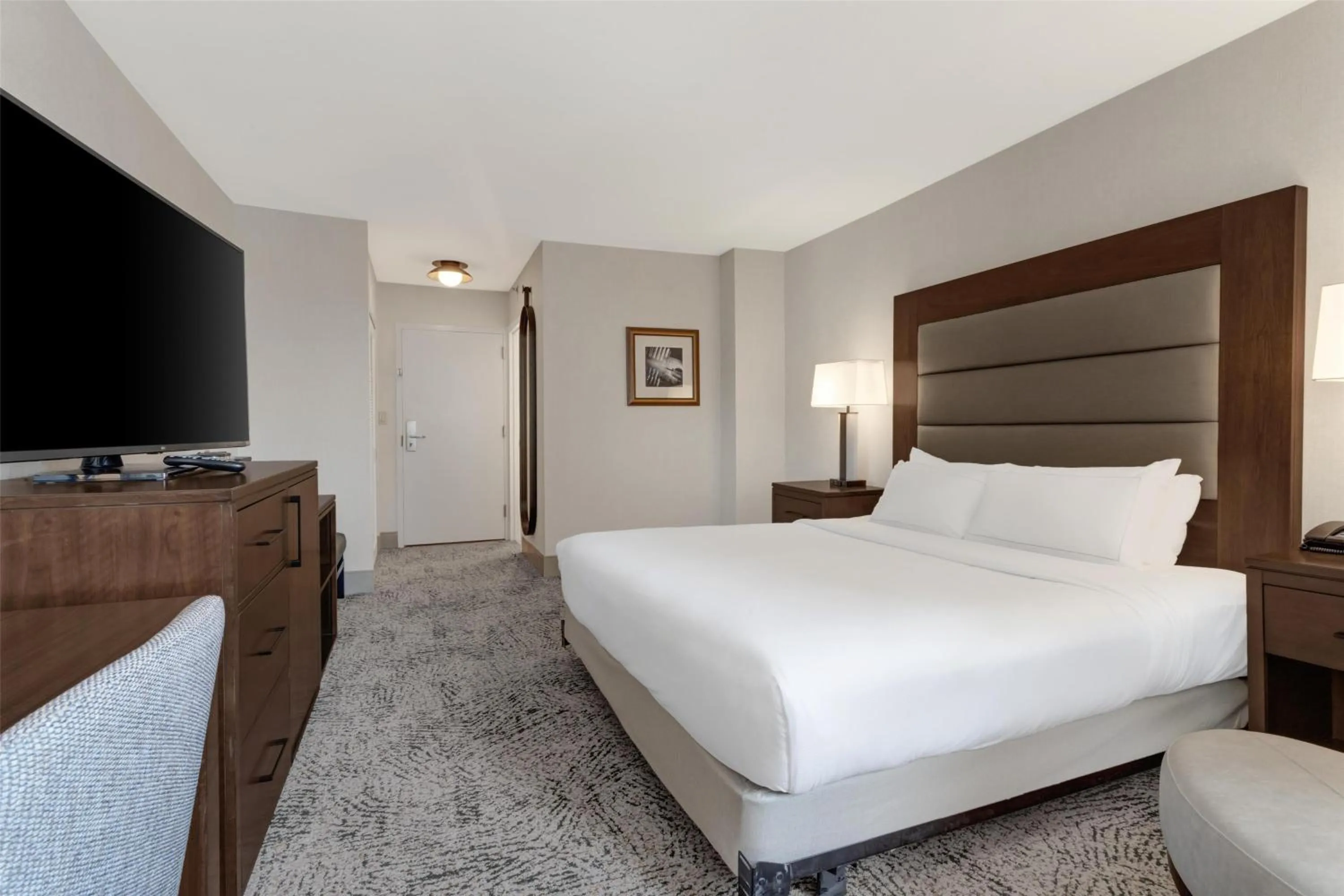 Bed in Hilton Arlington National Landing