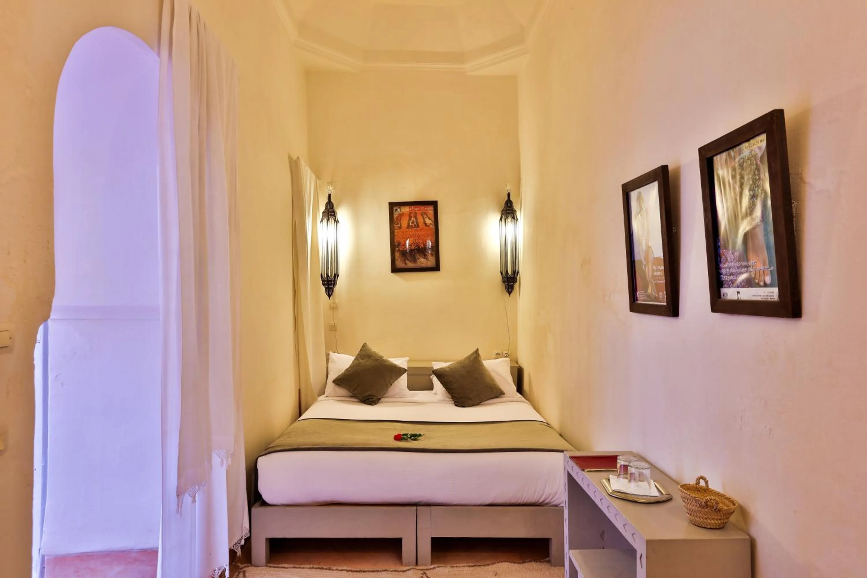 Bedroom, Bed in Hotel & Spa Riad Al Jazira