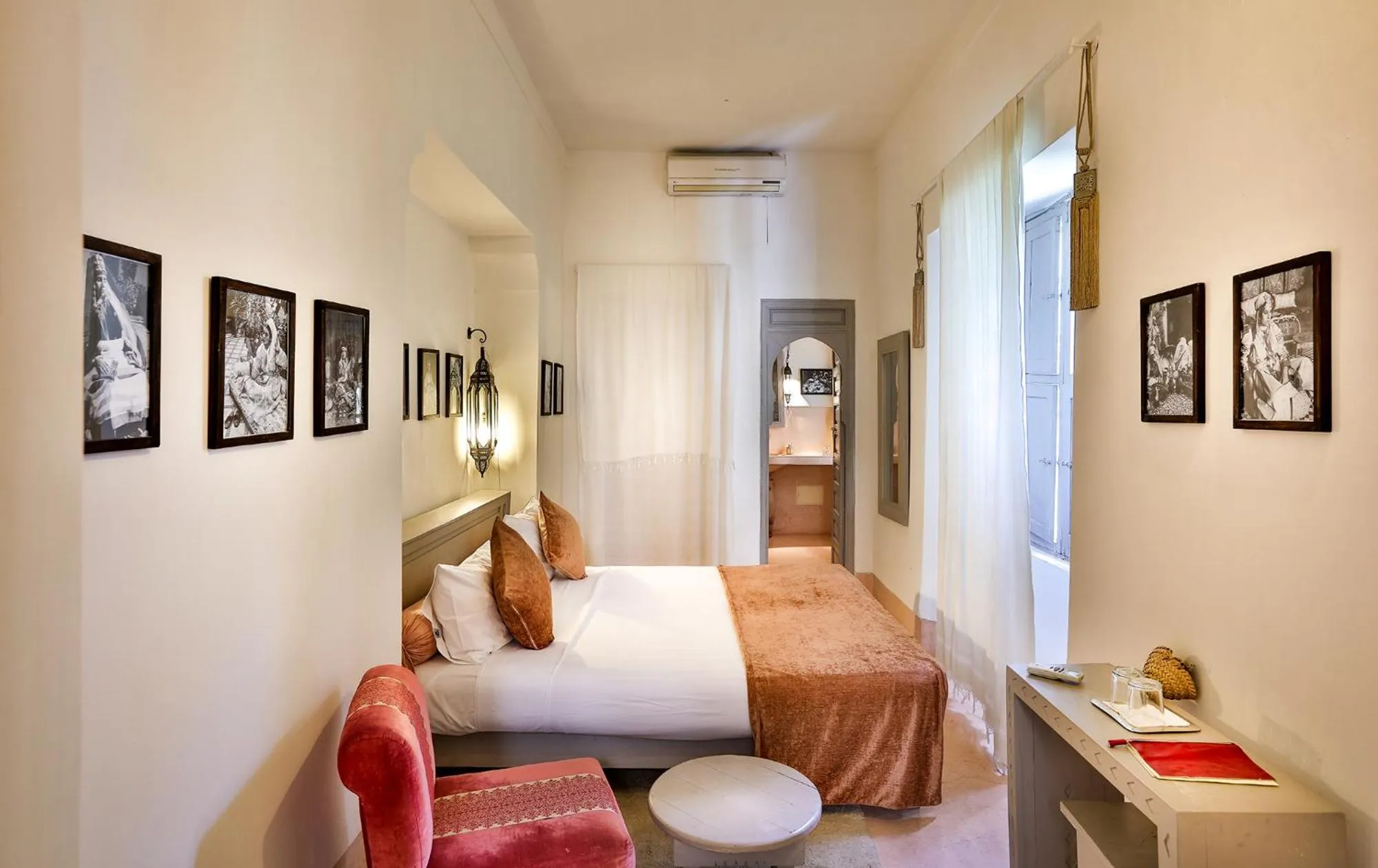 Bedroom, Bed in Hotel & Spa Riad Al Jazira