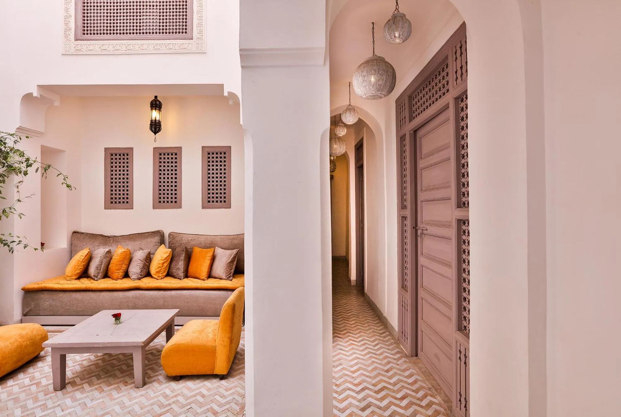 Lobby or reception in Hotel & Spa Riad Al Jazira