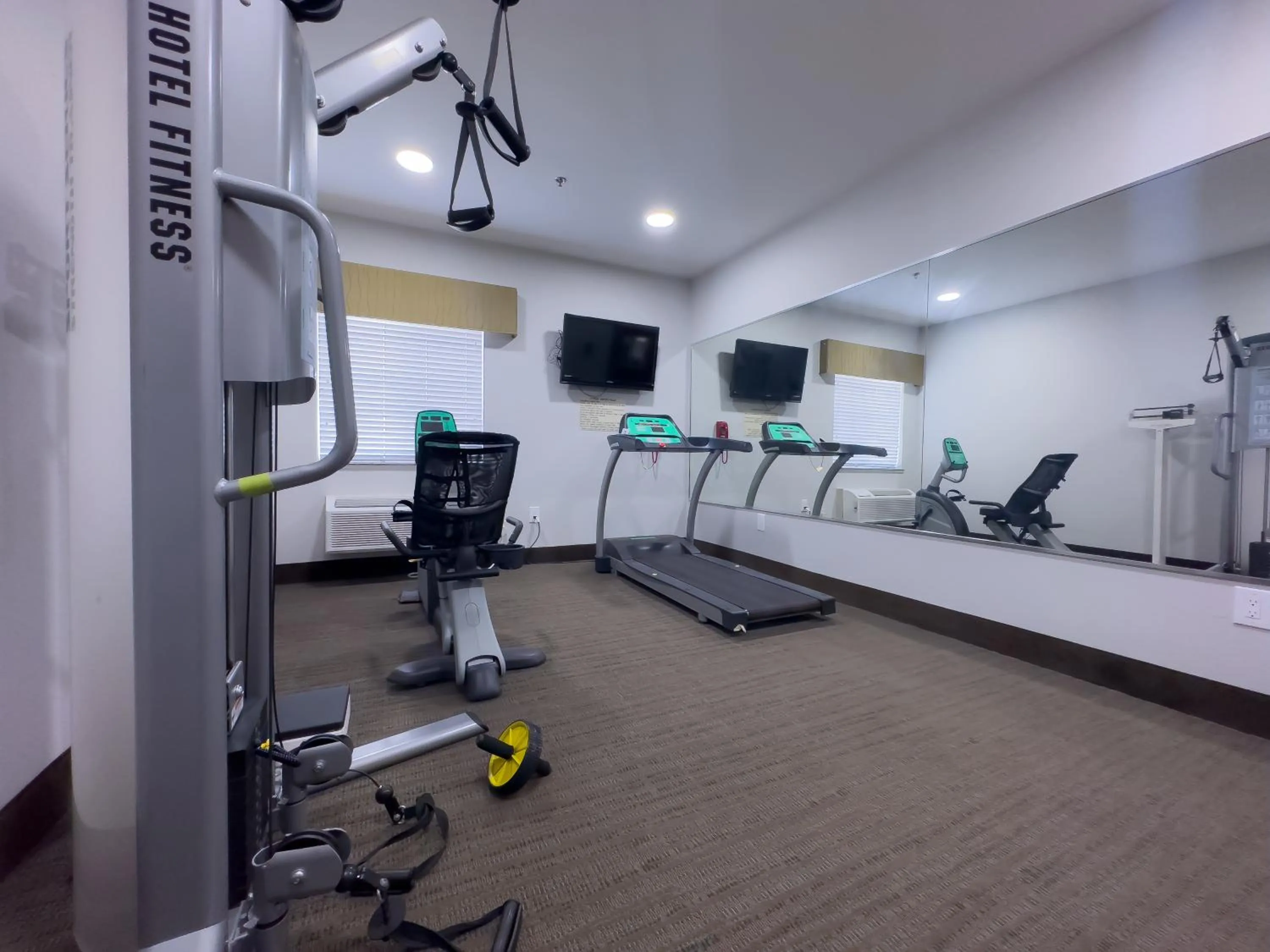 Fitness centre/facilities in American Inn Madill