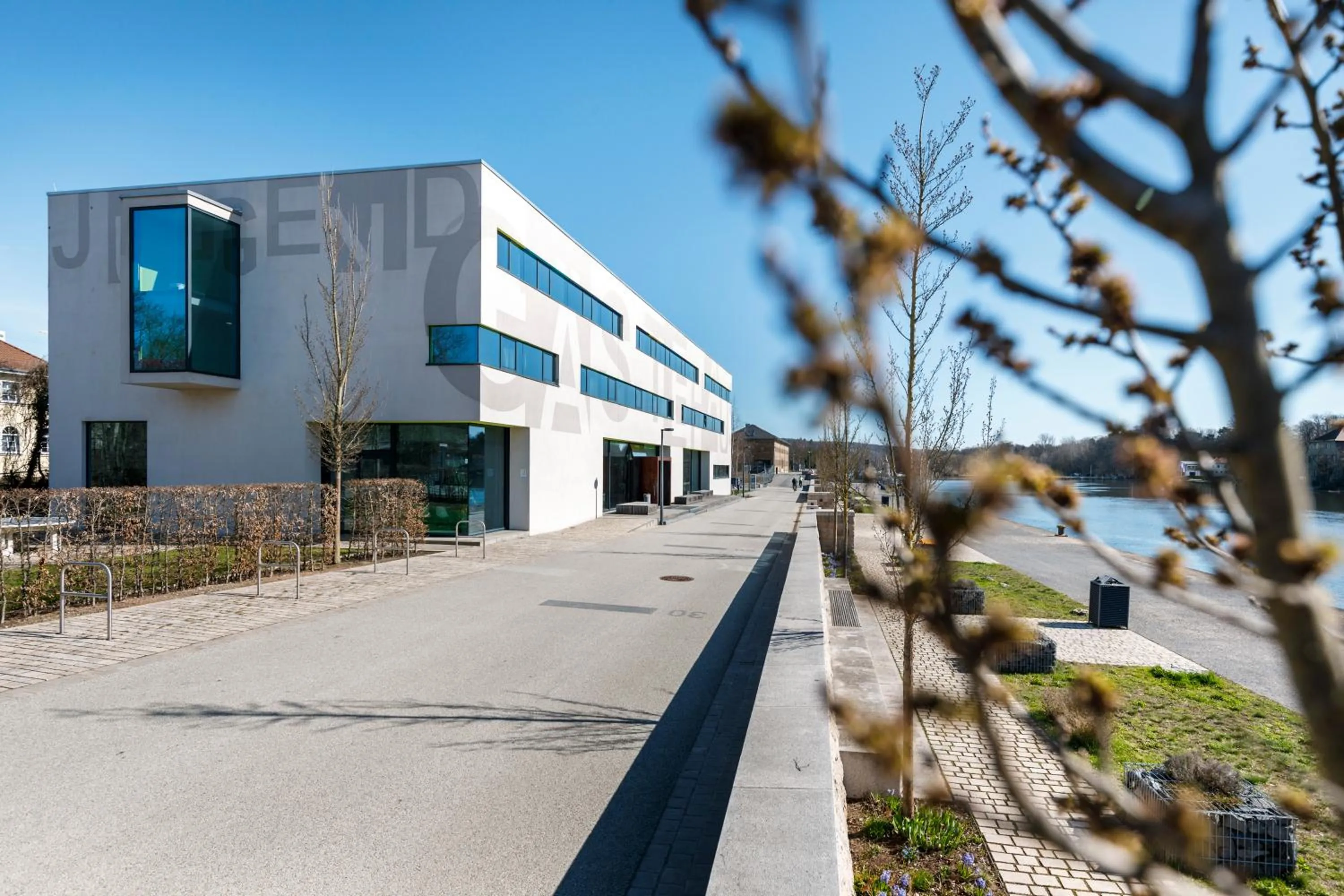 Facade/entrance in Jugendherberge Schweinfurt