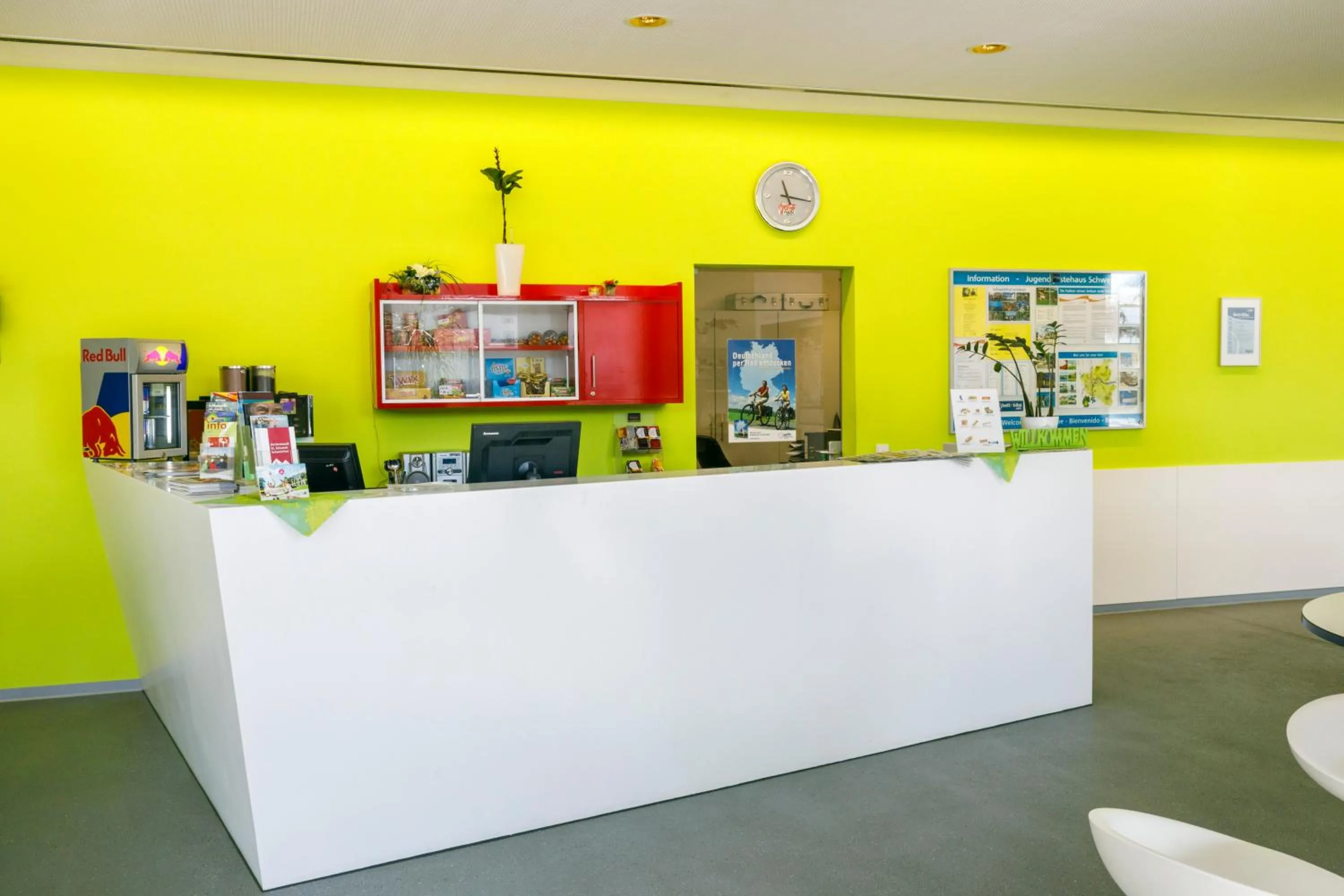 Lobby or reception in Jugendherberge Schweinfurt