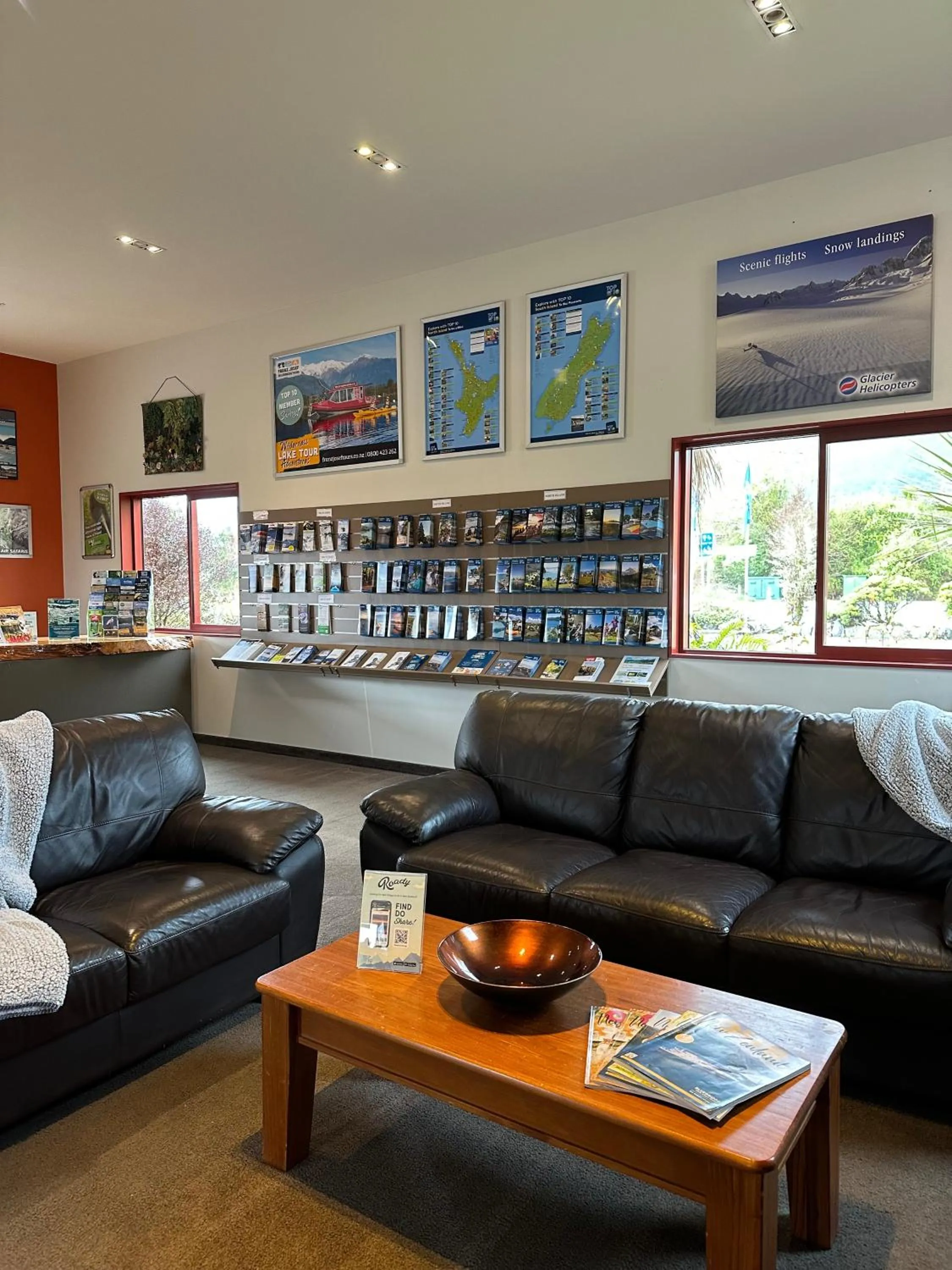 Lobby or reception in Franz Josef TOP 10 Holiday Park