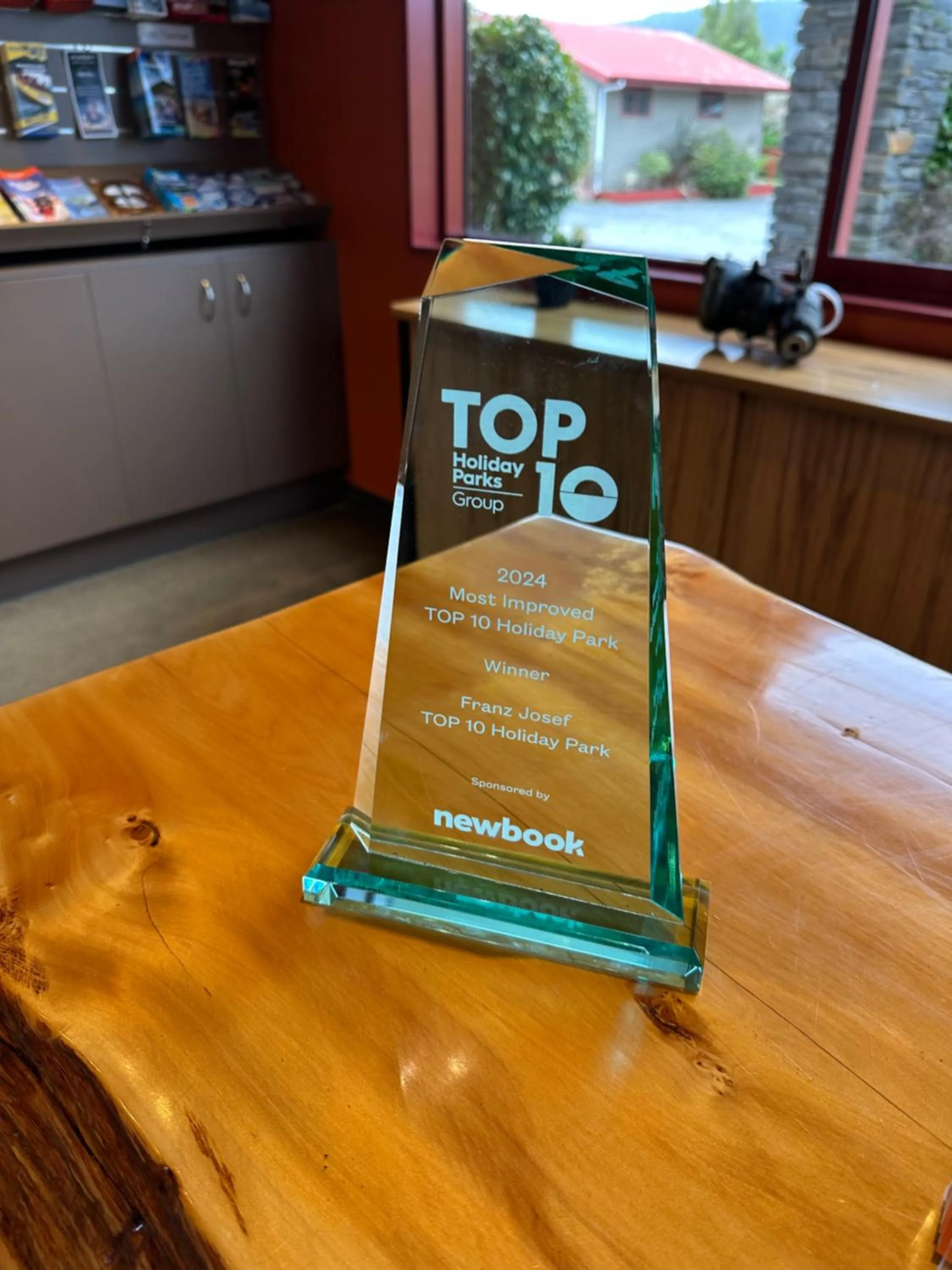 Lobby or reception in Franz Josef TOP 10 Holiday Park