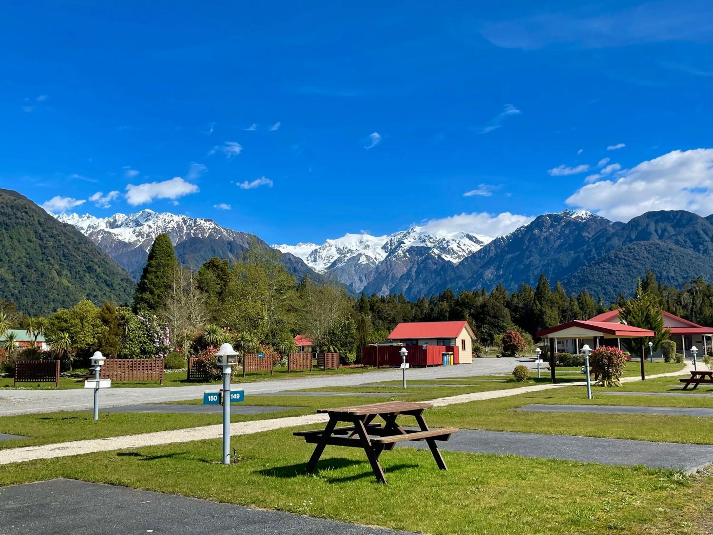 Garden in Franz Josef TOP 10 Holiday Park