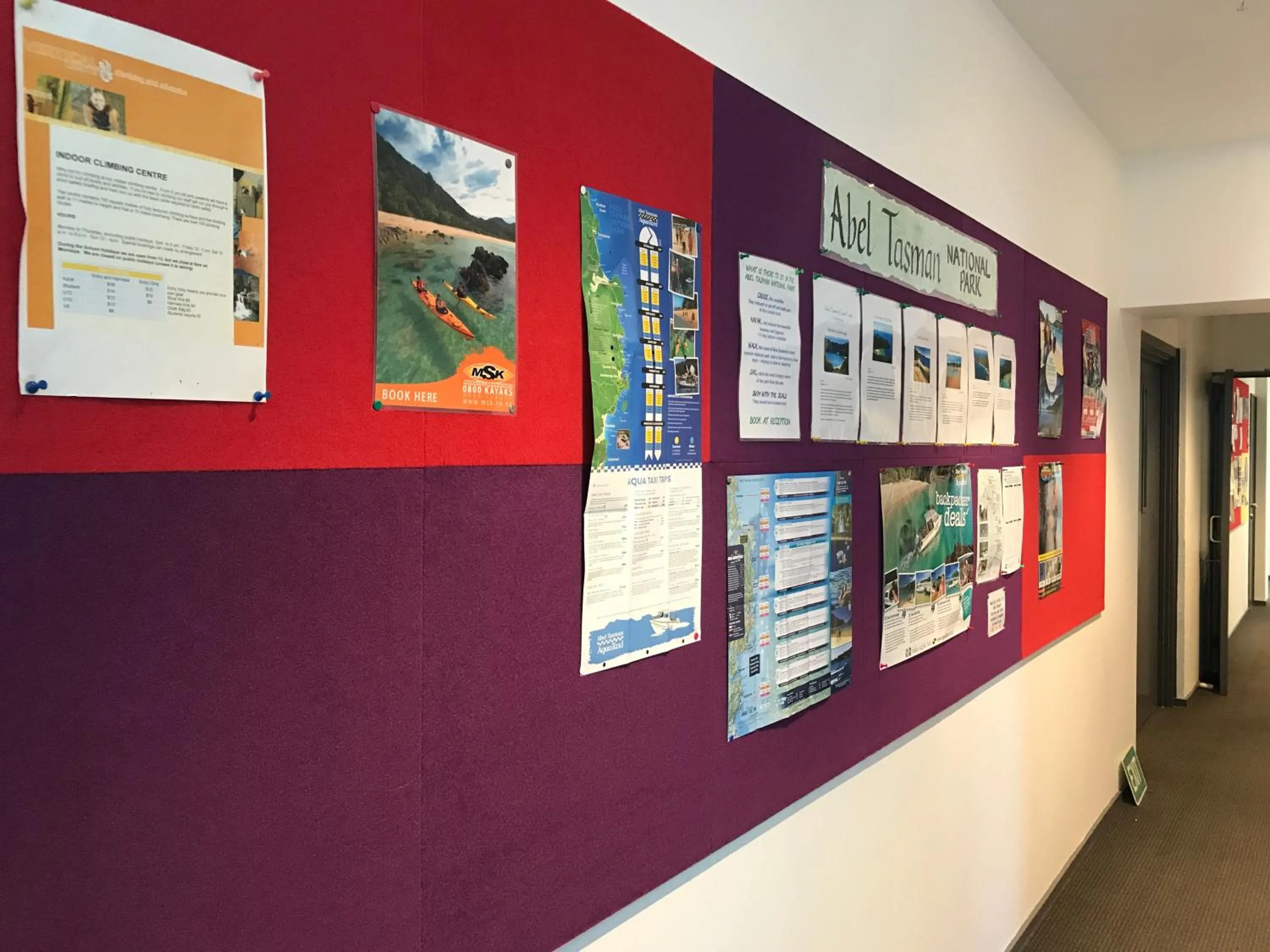 Area and facilities in YHA Nelson