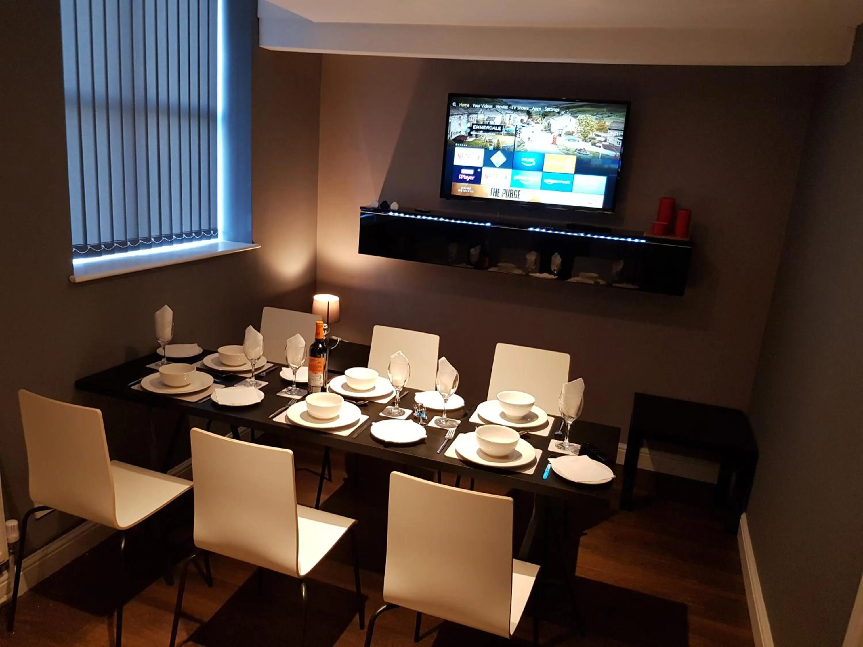 Seating area in Chatterley House
