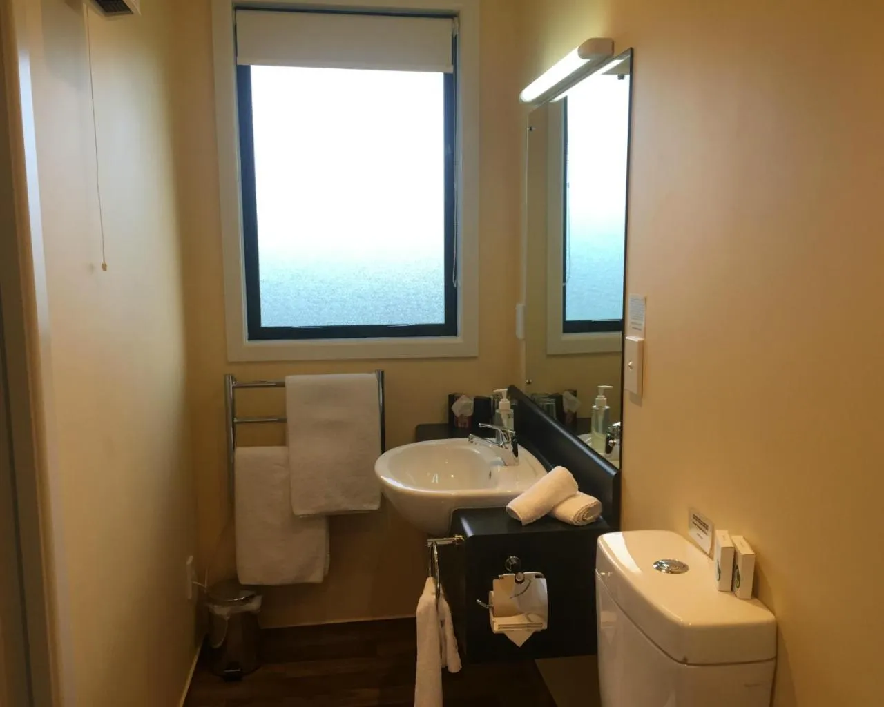 Bathroom in Lake Roxburgh Lodge