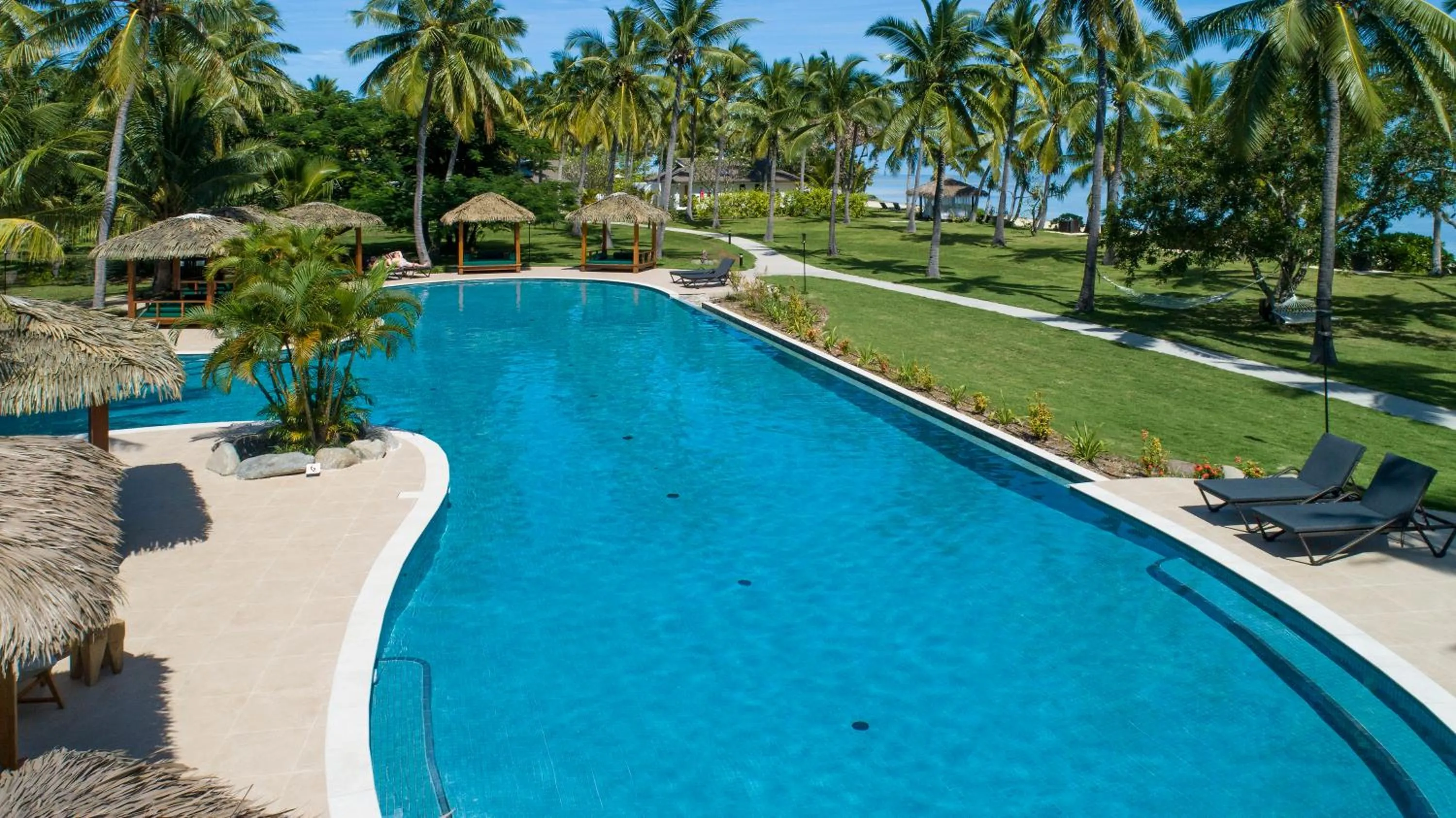 Swimming pool in Lomani Island Resort & Spa