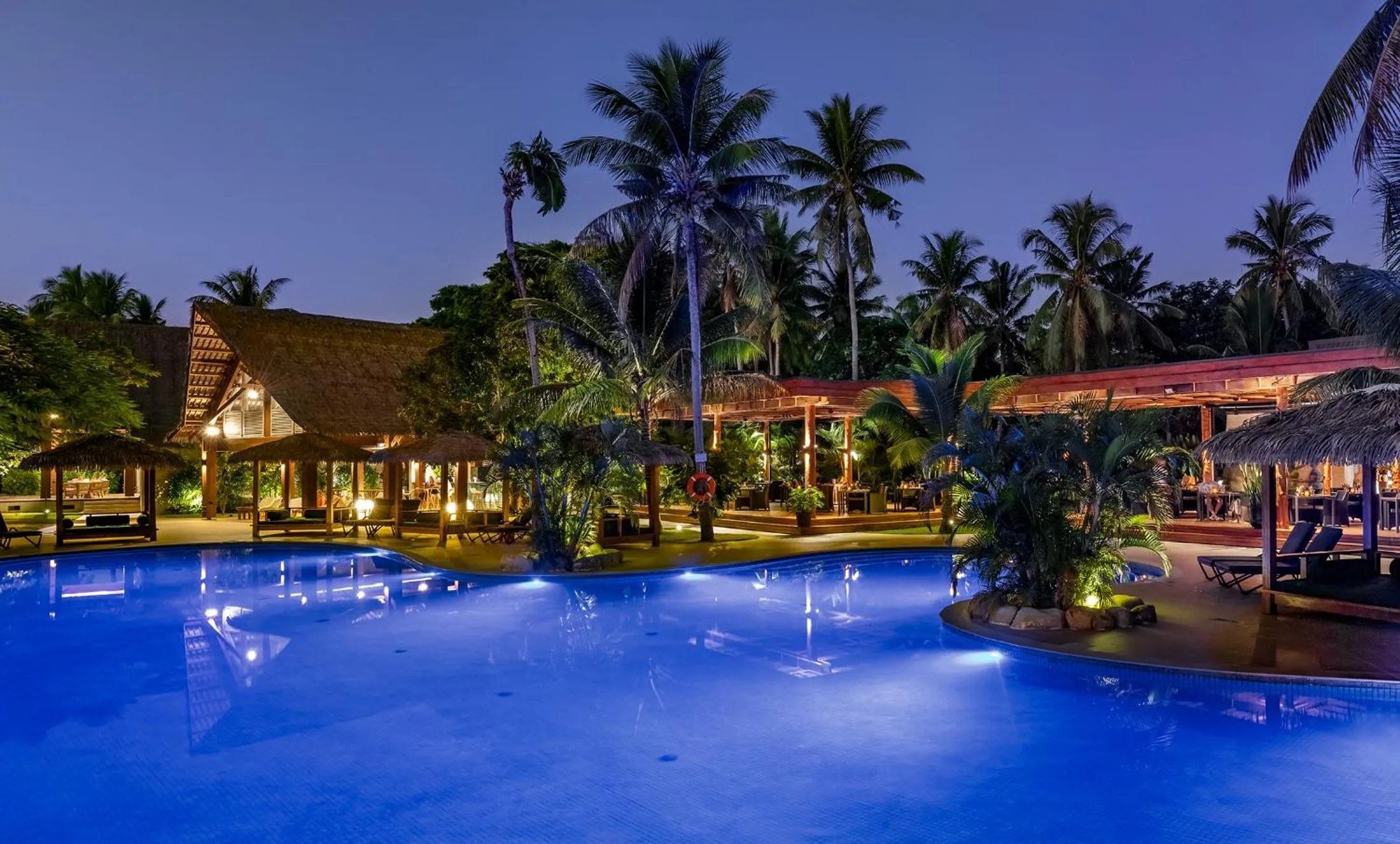 Swimming pool in Lomani Island Resort & Spa